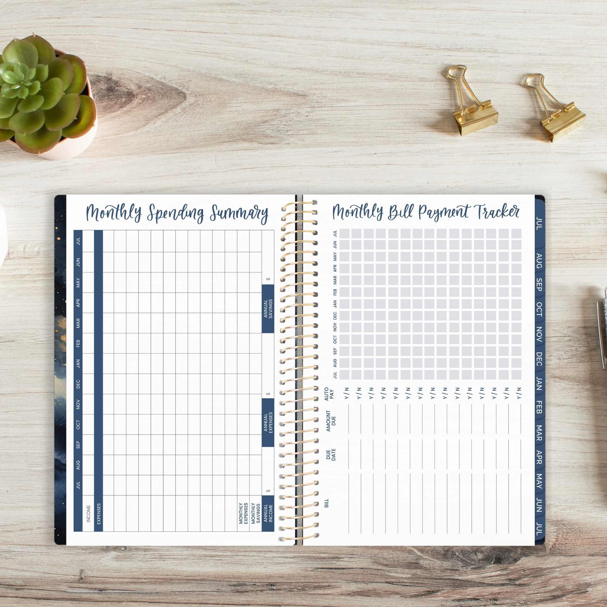 2026–27 Soft Cover Planner, 5.5" x 8.25" | Midnight Sky - Image 15