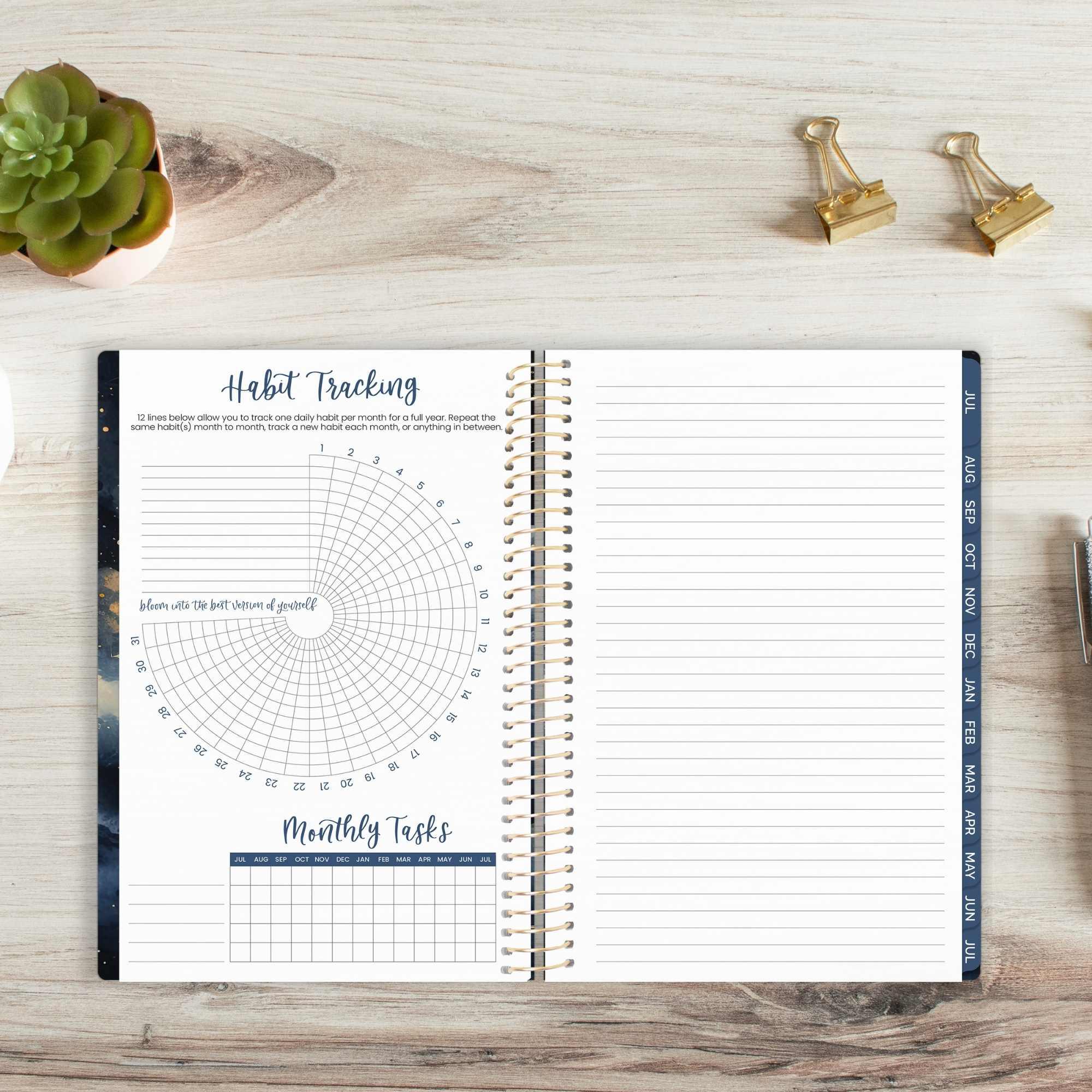 2026–27 Soft Cover Planner, 5.5" x 8.25" | Midnight Sky - Image 16