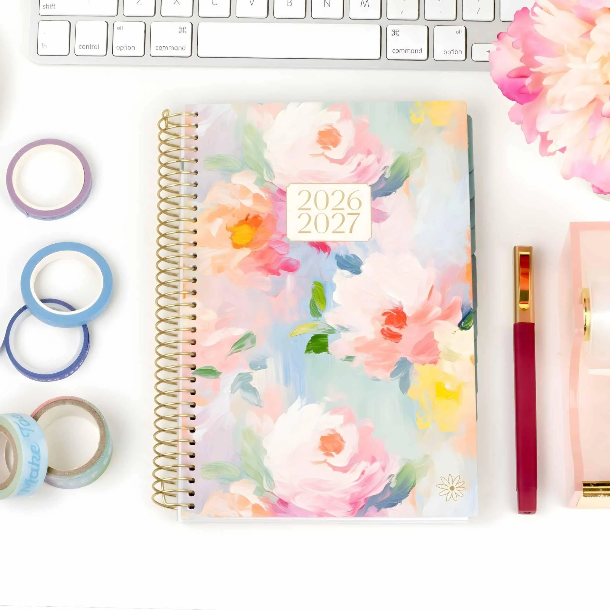 2026–27 Soft Cover Planner, 5.5" x 8.25" | Painted Peonies - Image 21