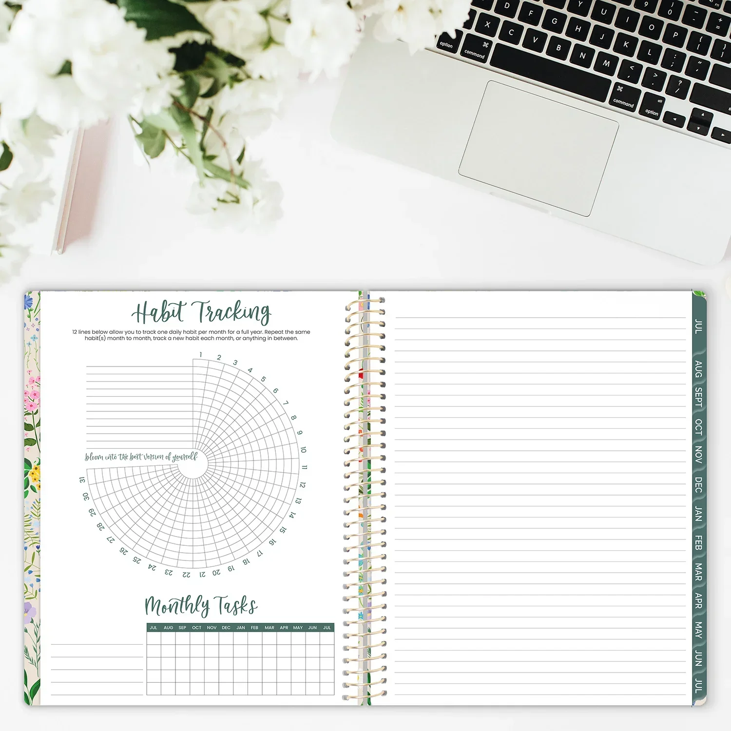 2026–27 Soft Cover Planner, 8.5" x 11" | Garden Party - Image 14