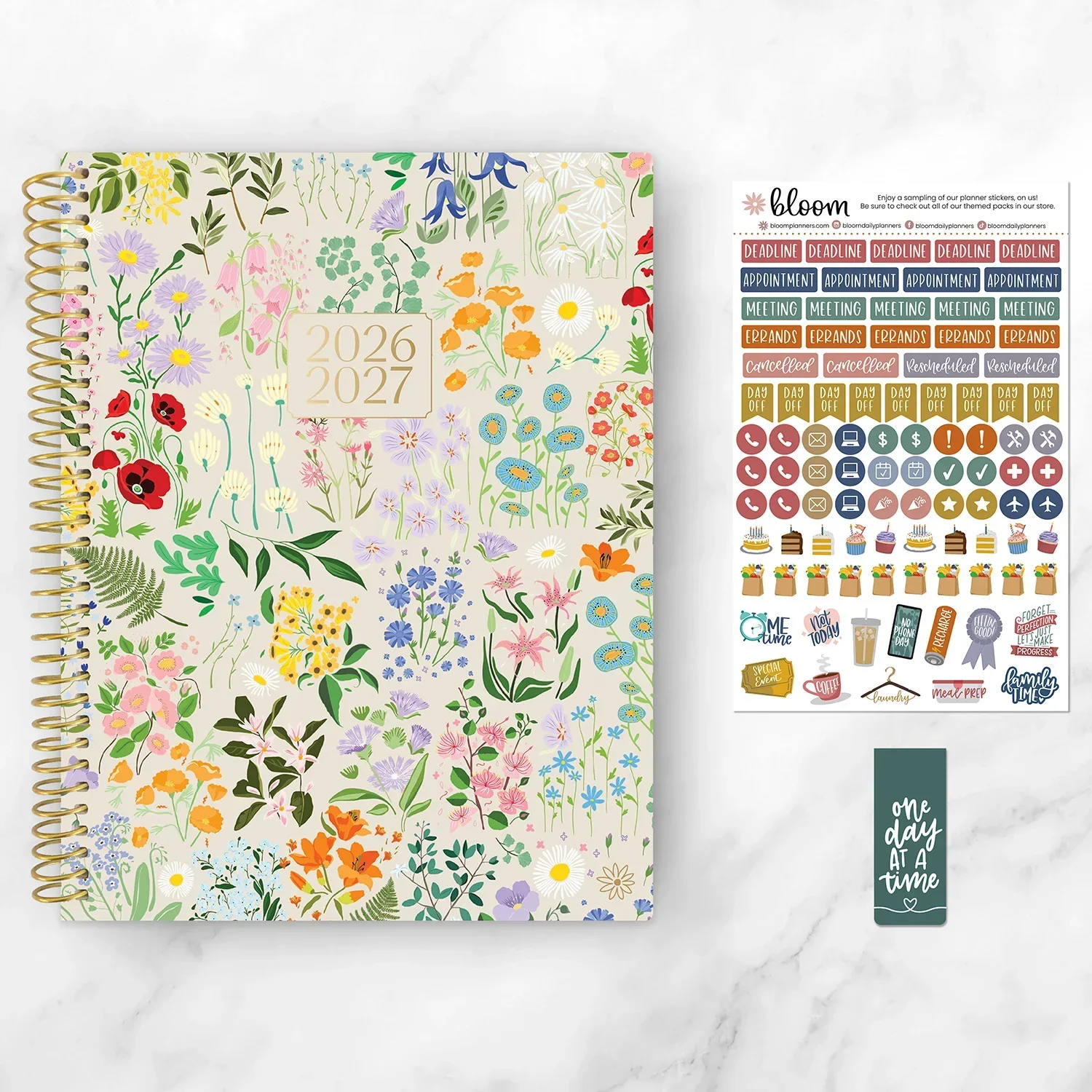 2026–27 Soft Cover Planner, 8.5" x 11" | Garden Party - Image 17