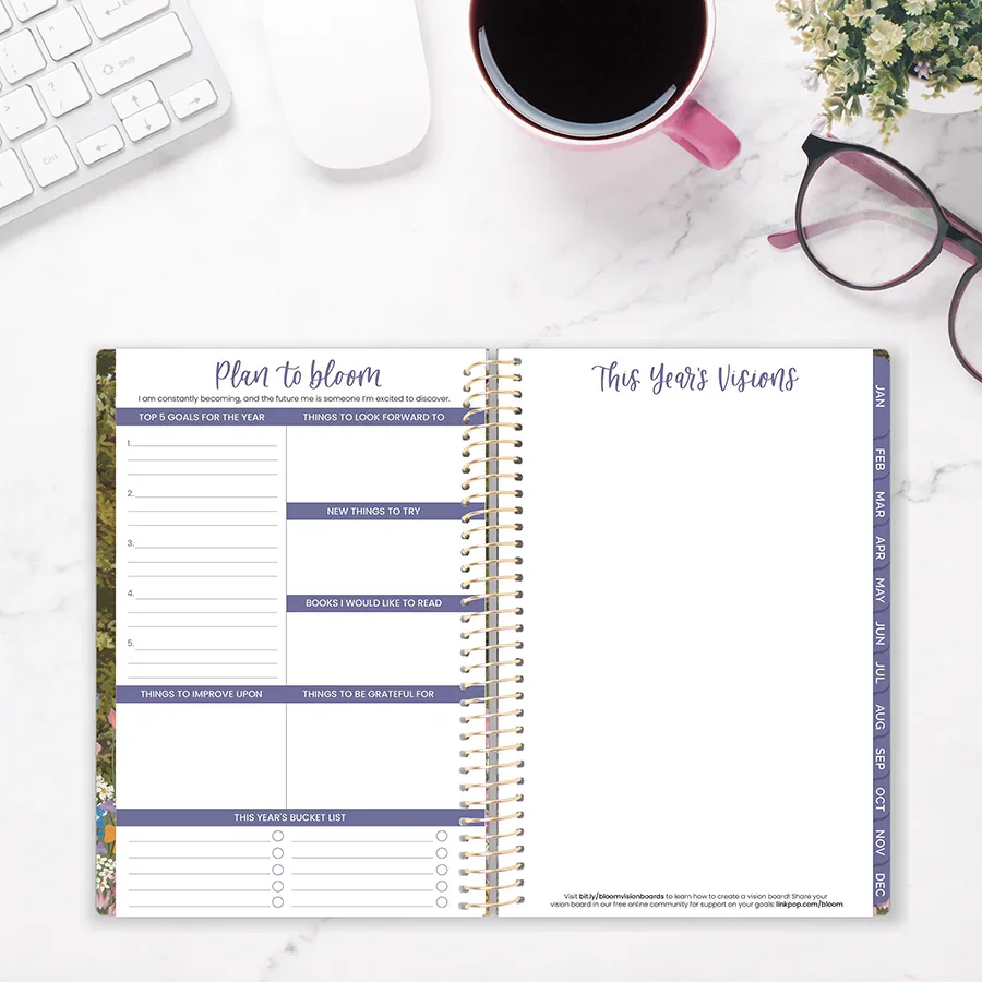 2026 Soft Cover Planner, 5.5" x 8.25", Wildflower Mountainside - Image 18