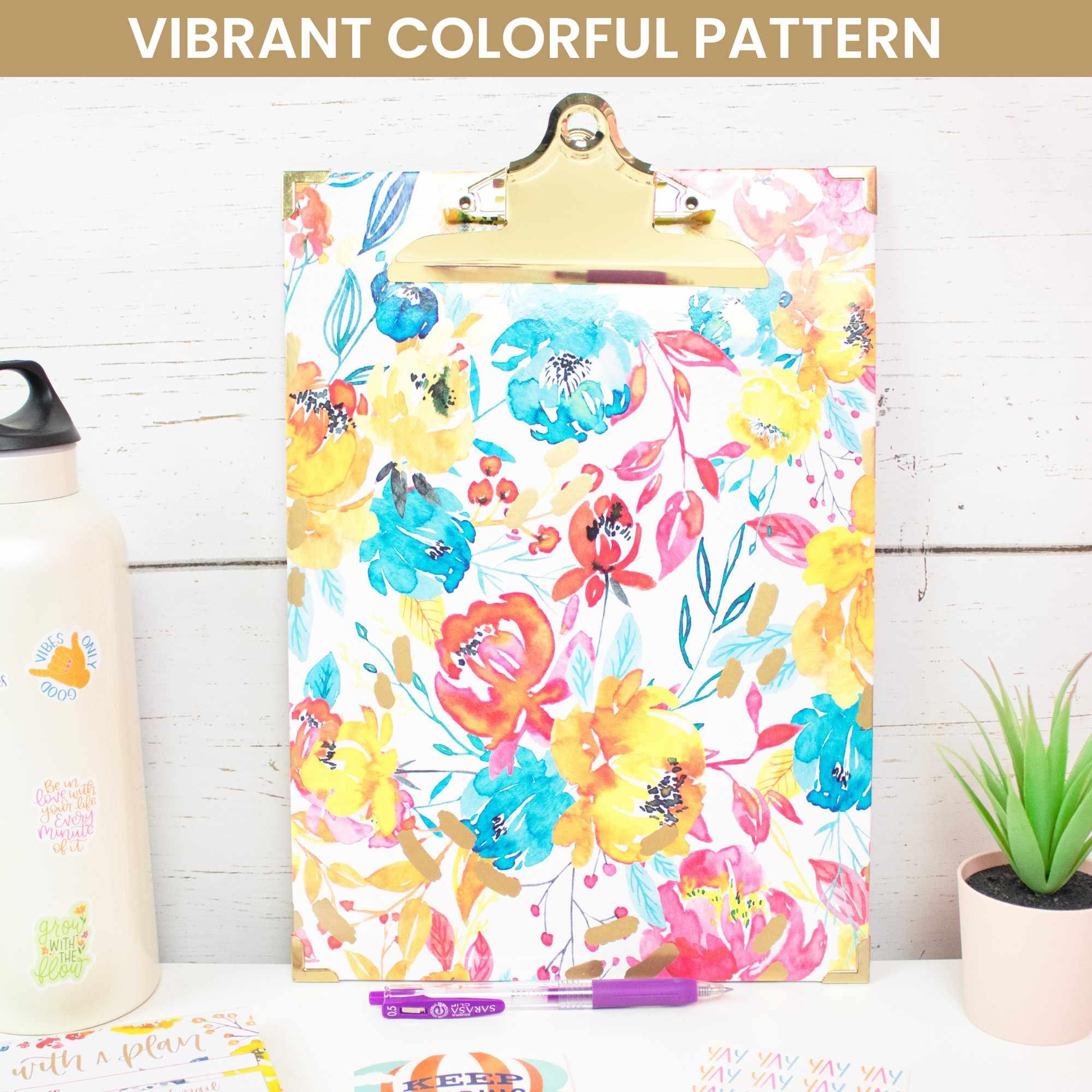 Clipboard, Happy Blooms - Image 3