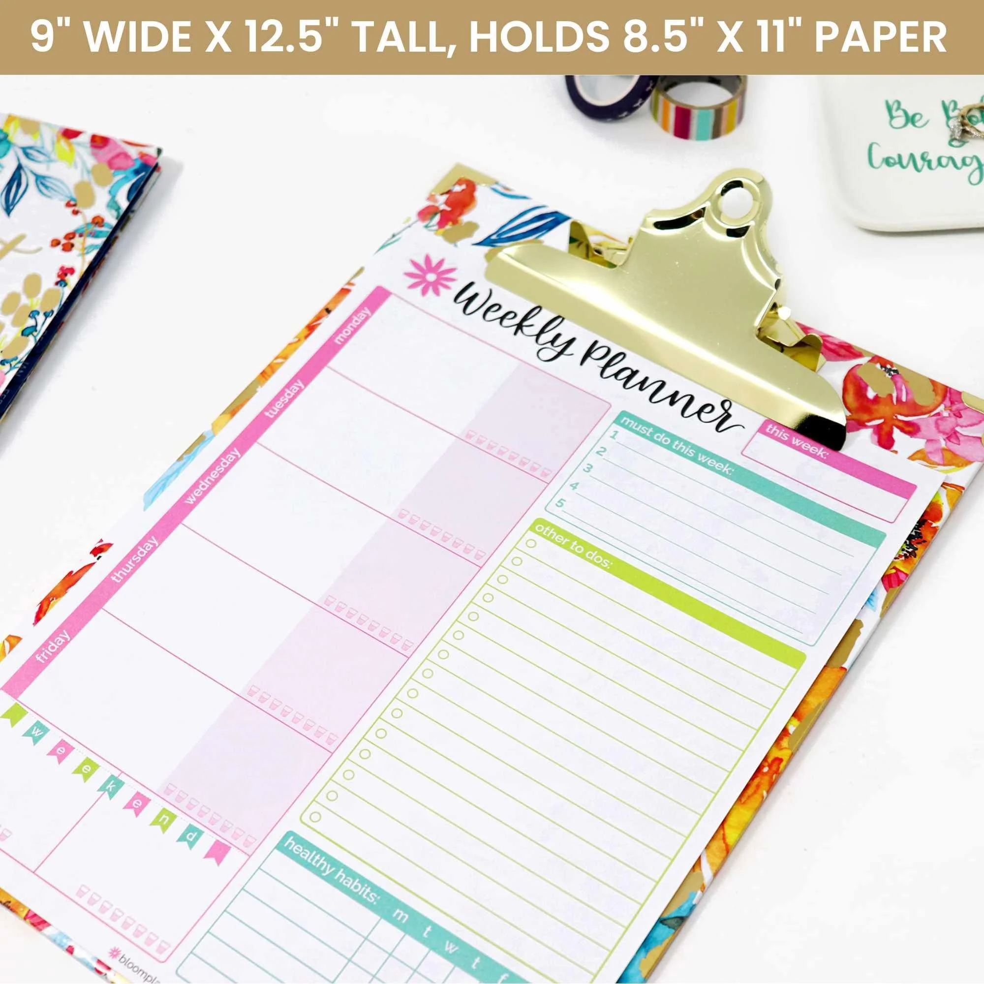 Clipboard, Happy Blooms - Image 5