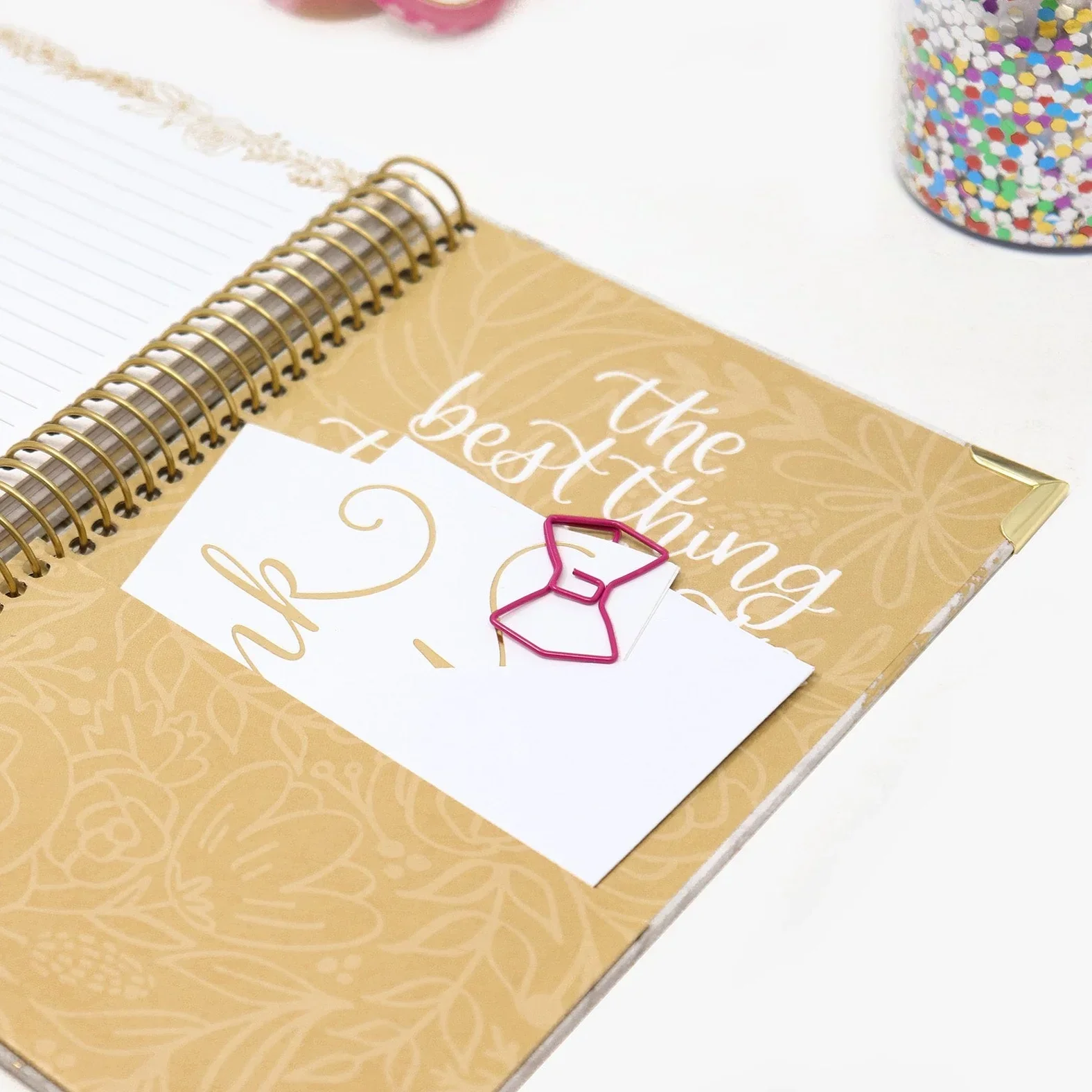 Contact Book, Marble Gold Stamp - Image 9