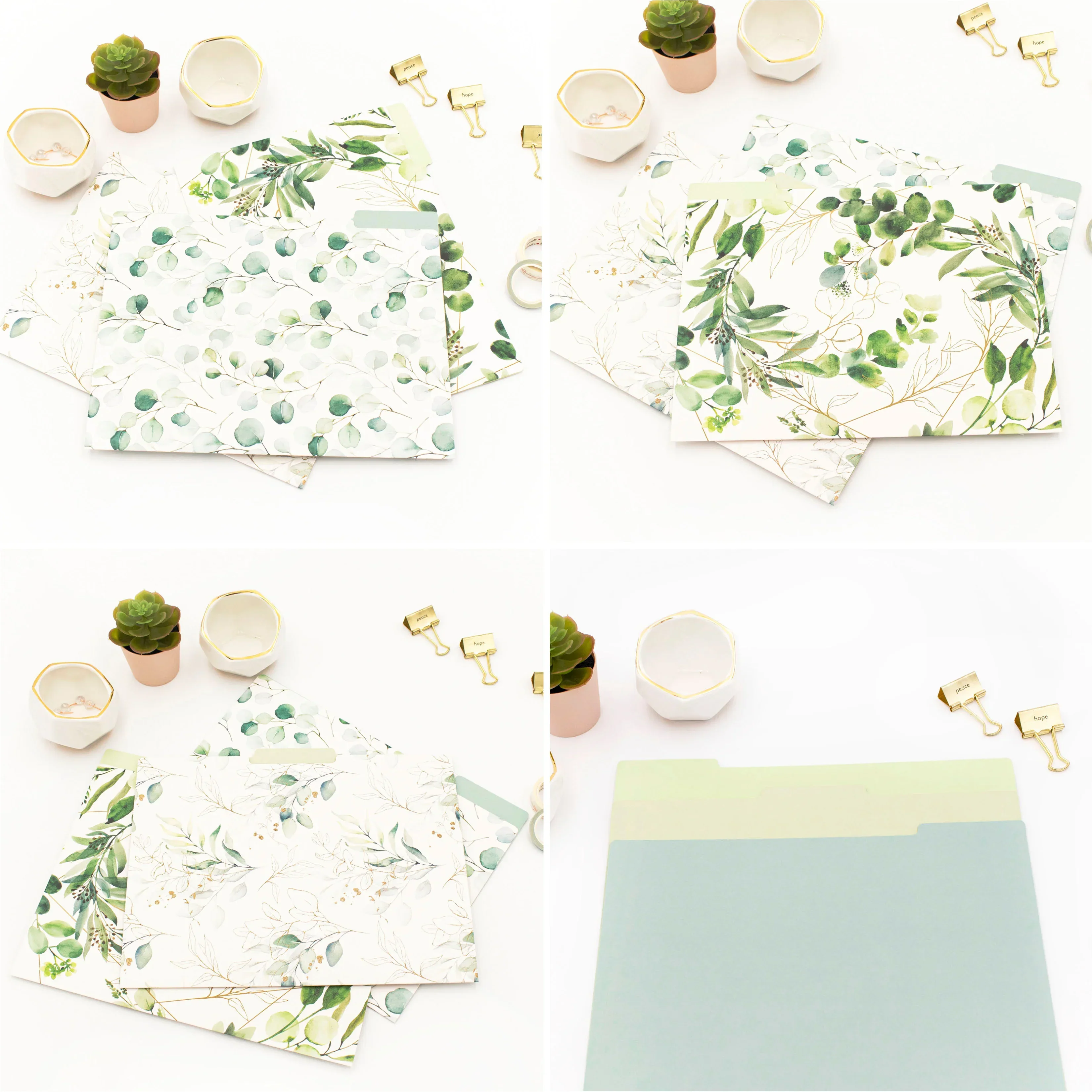 File Folder Set, 6-Pack | Eucalyptus - Image 4