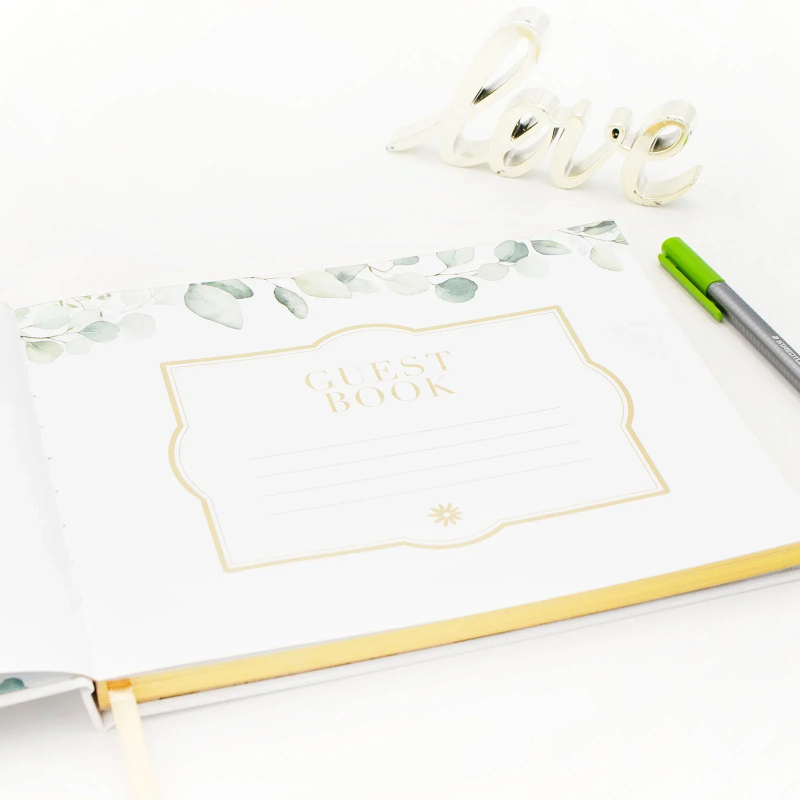 Guest Book, Boho Greenery - Image 10