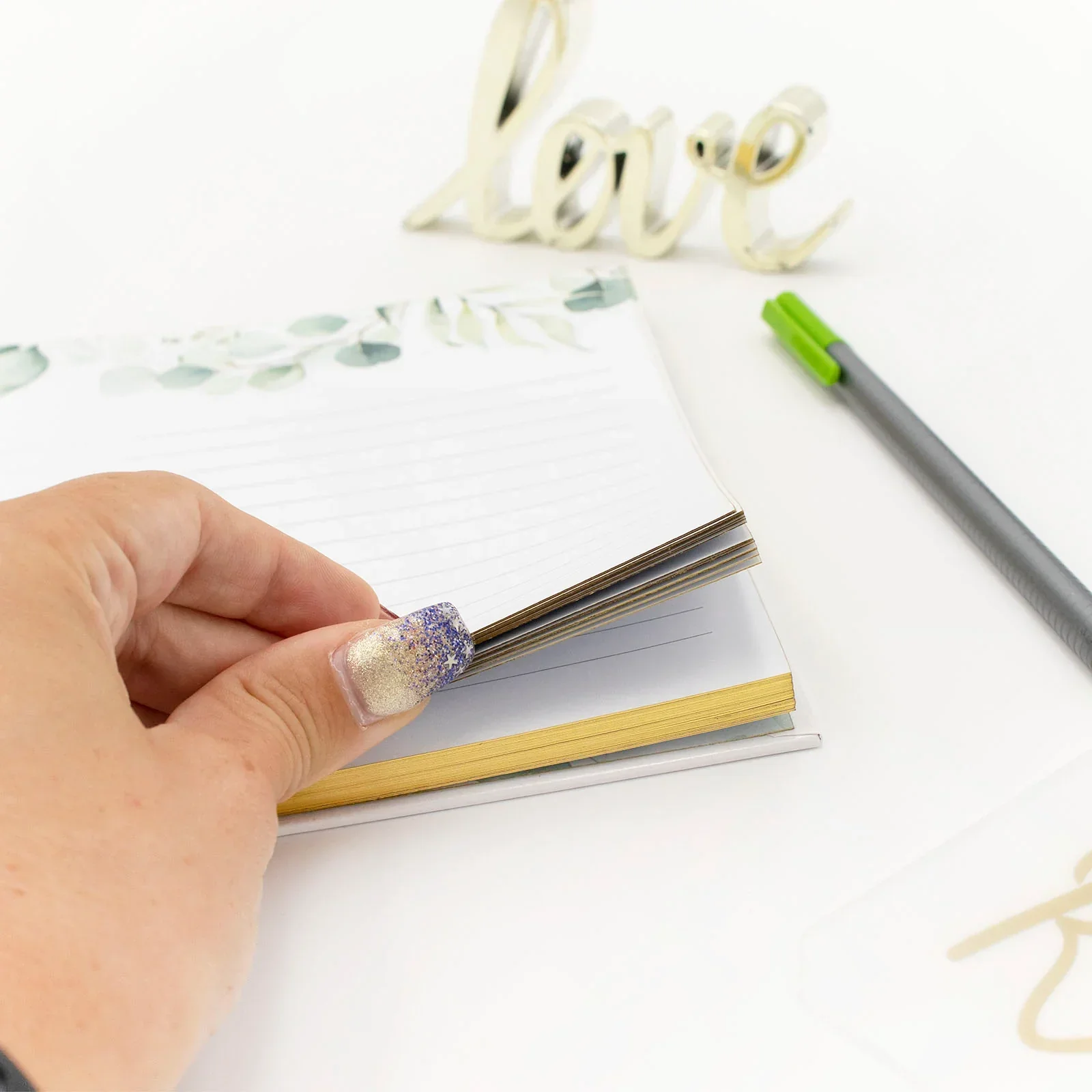 Guest Book, Boho Greenery - Image 11