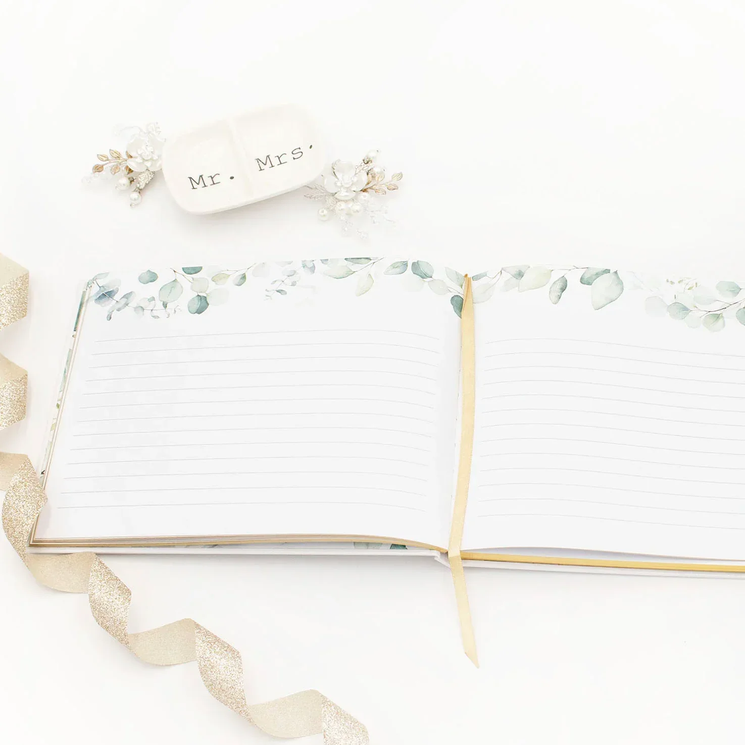 Guest Book, Boho Greenery - Image 12