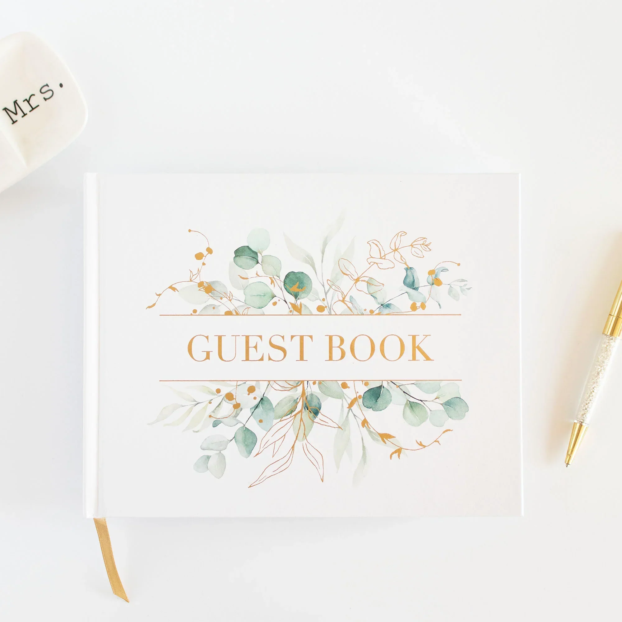 Guest Book, Boho Greenery - Image 17