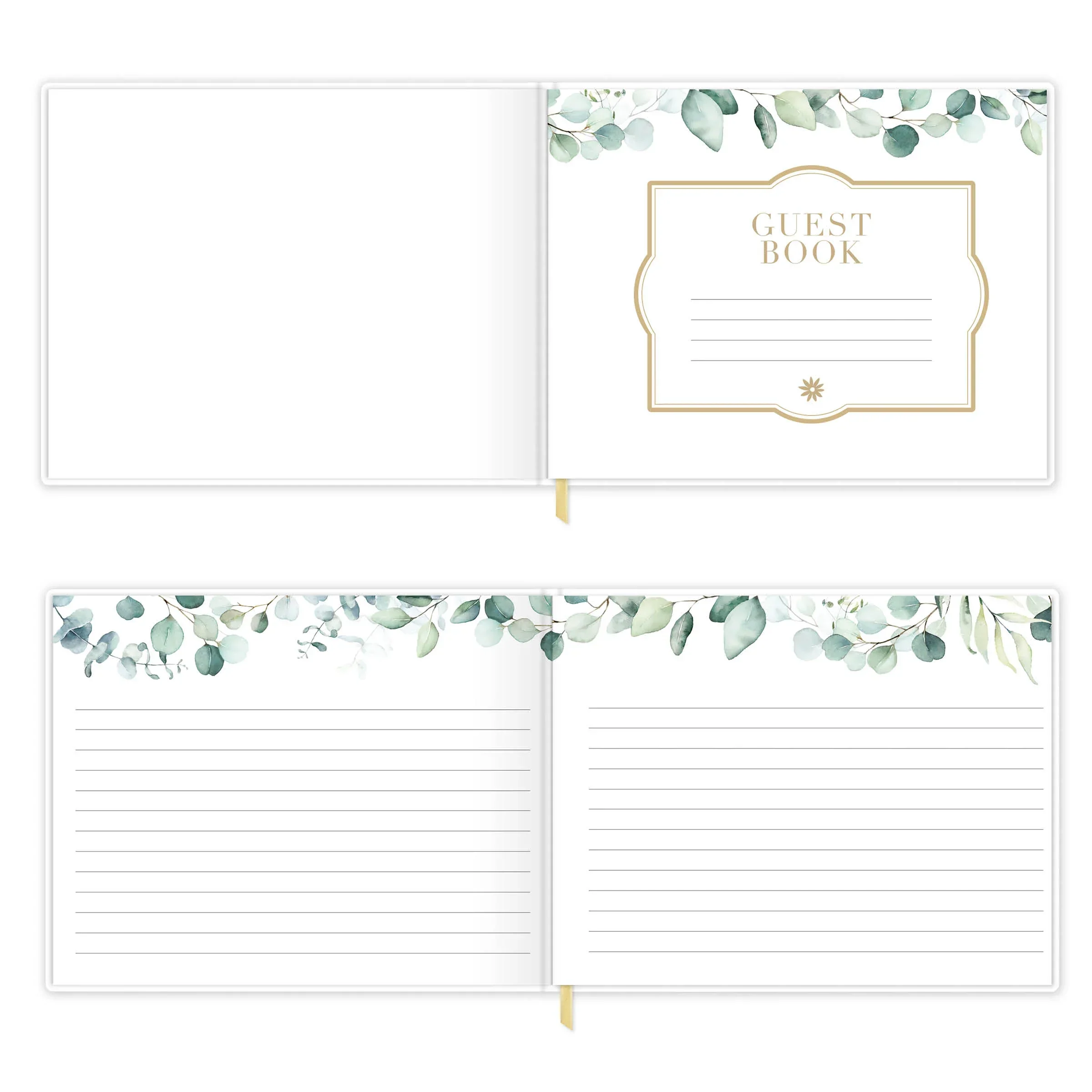 Guest Book, Boho Greenery - Image 5