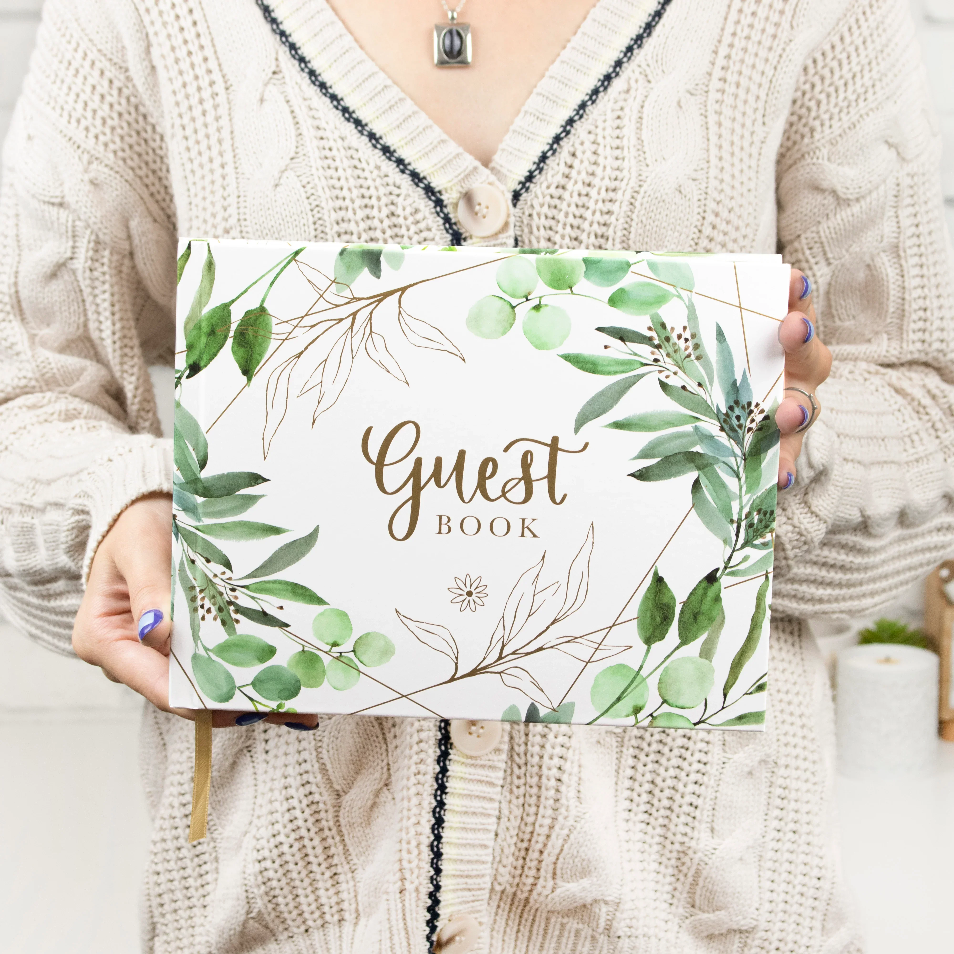 Guest Book, Eucalyptus - Image 3