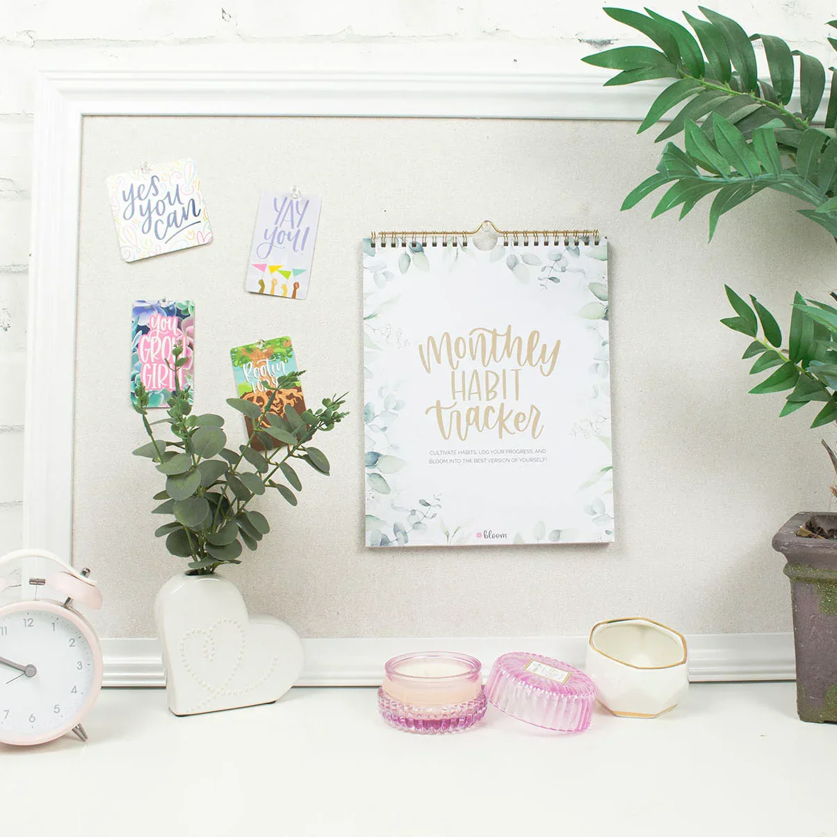 Habit Tracking Calendar, 8” x 10”, Greenery - Image 17