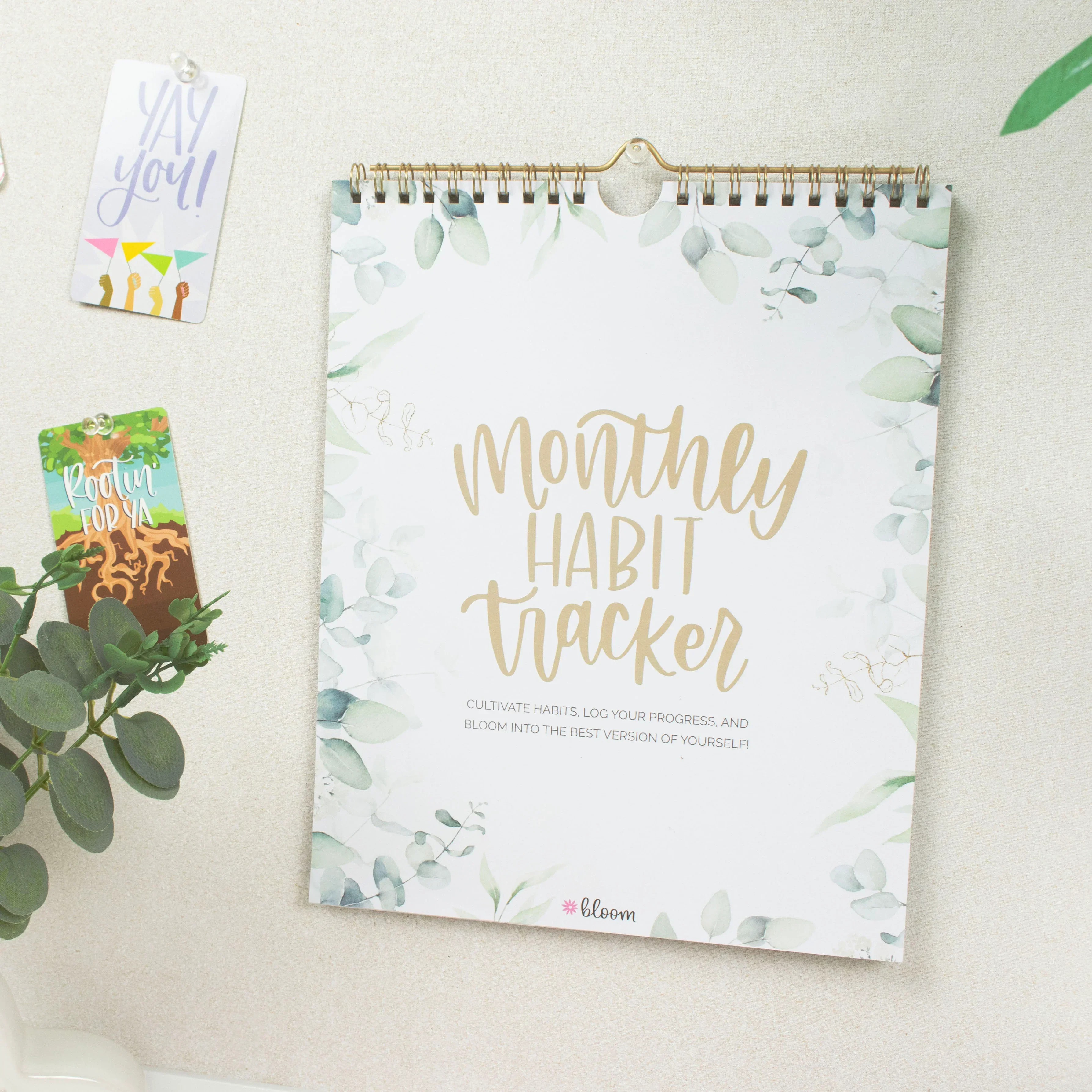 Habit Tracking Calendar, 8” x 10”, Greenery - Image 18