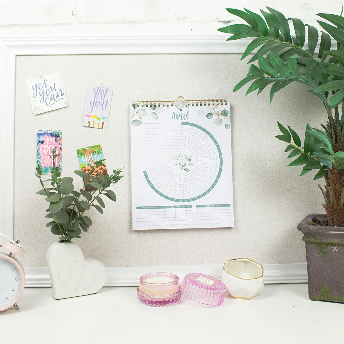 Habit Tracking Calendar, 8” x 10”, Greenery - Image 19