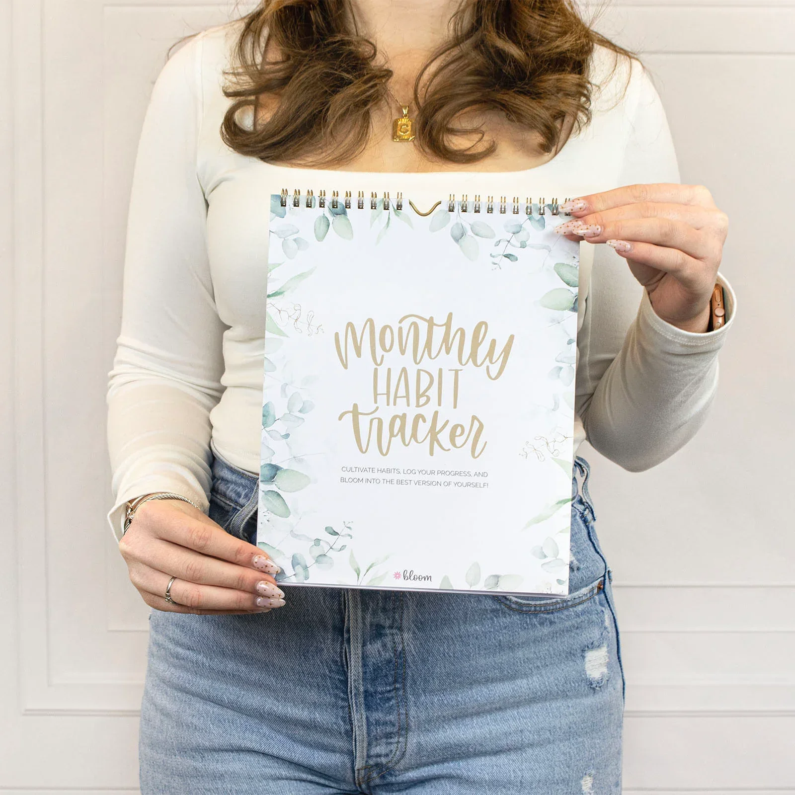 Habit Tracking Calendar, 8” x 10”, Greenery - Image 8