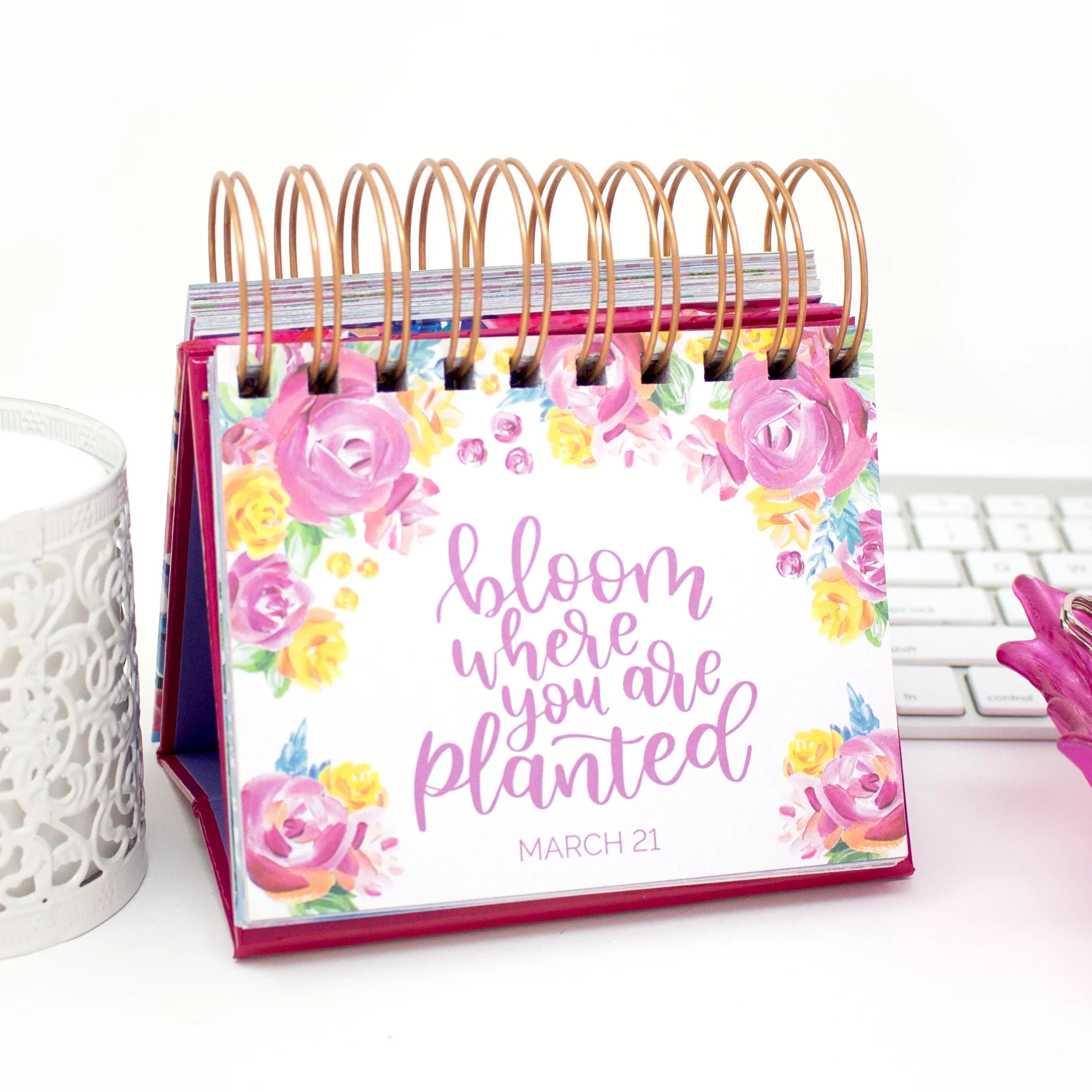 Inspirational Perpetual Desk Easel, Hand-lettered - Image 10