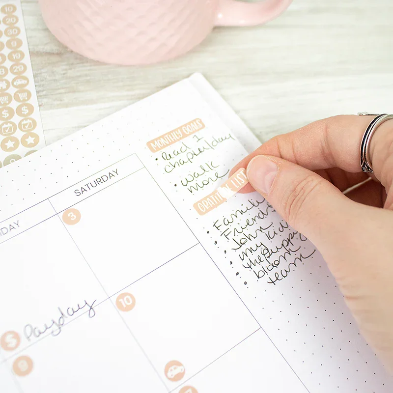 Planner Stickers | Calendar Essentials – Aesthetic Boho - Image 15
