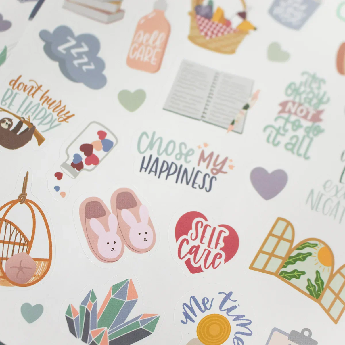 Planner Stickers | Rest Is Self-Care Pack - Image 10