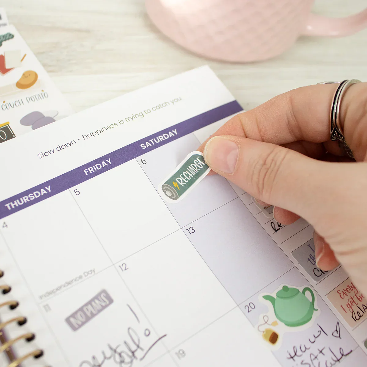 Planner Stickers | Rest Is Self-Care Pack - Image 17