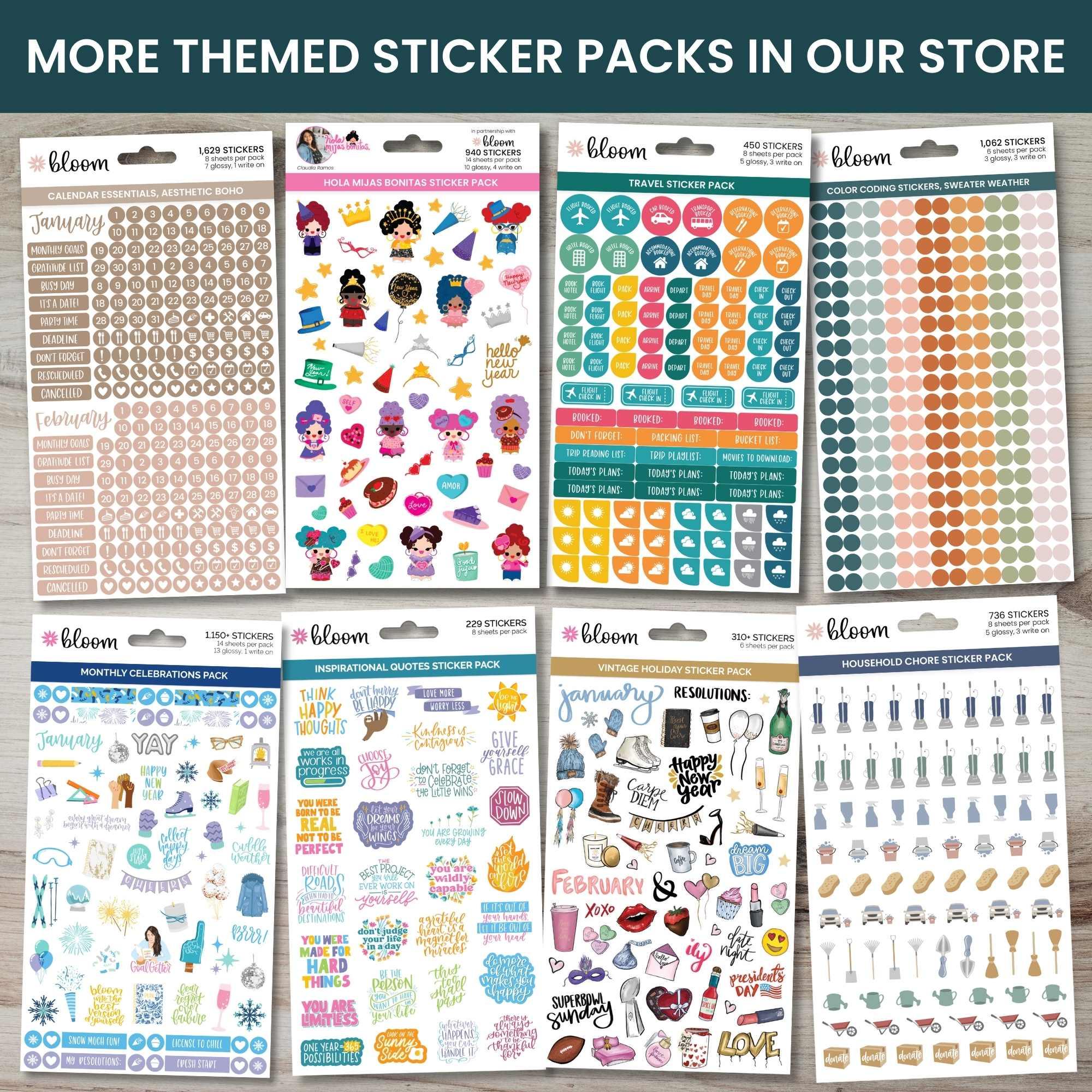 Planner Stickers | Rest Is Self-Care Pack - Image 18