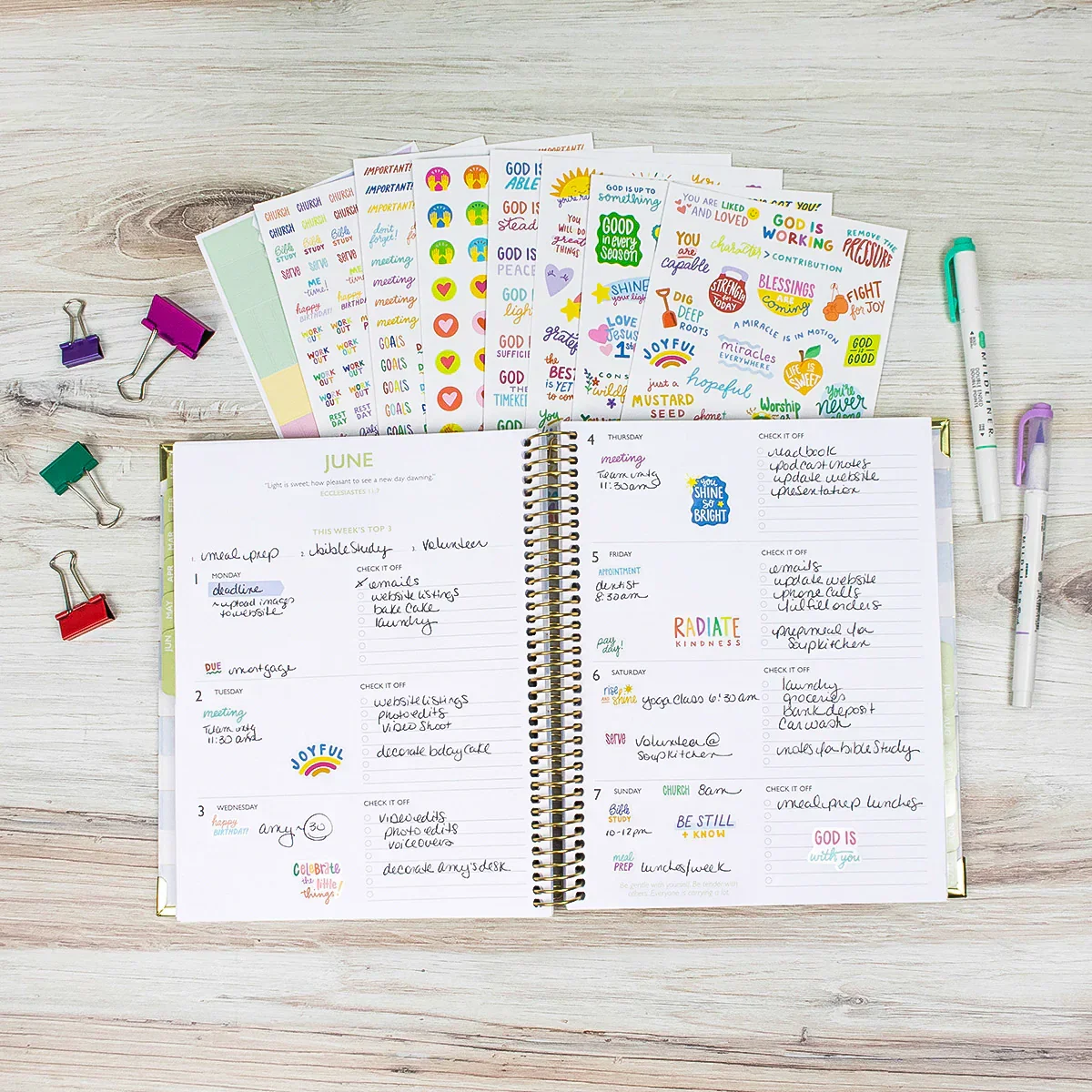Planner Stickers | Rooted in Faith – Cleerely Stated x bloom - Image 10