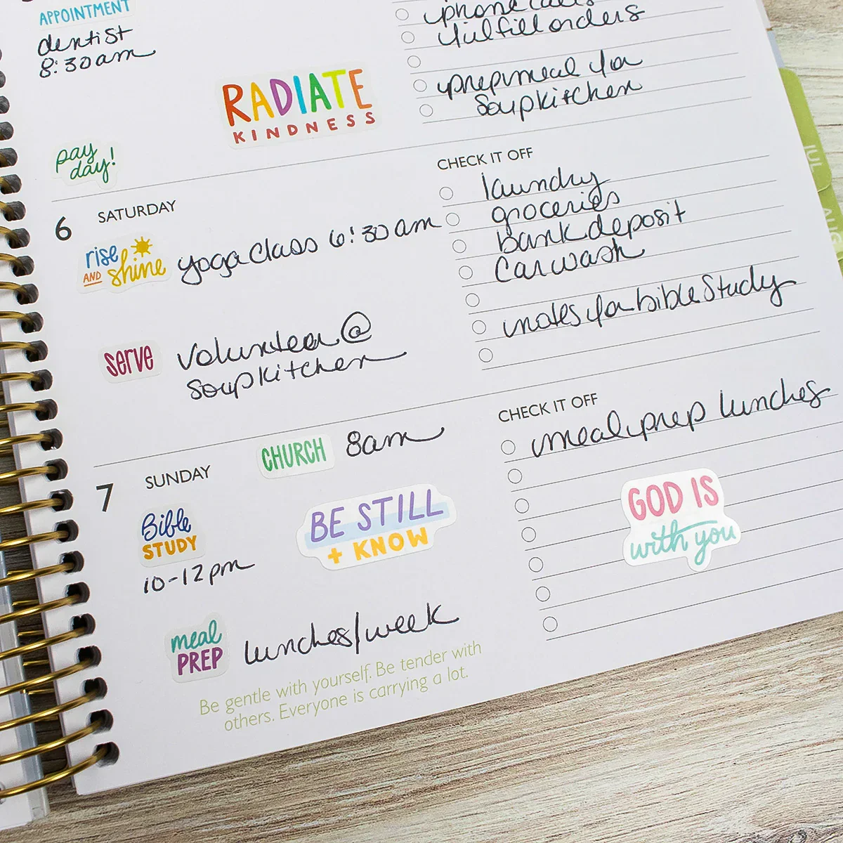Planner Stickers | Rooted in Faith – Cleerely Stated x bloom - Image 12