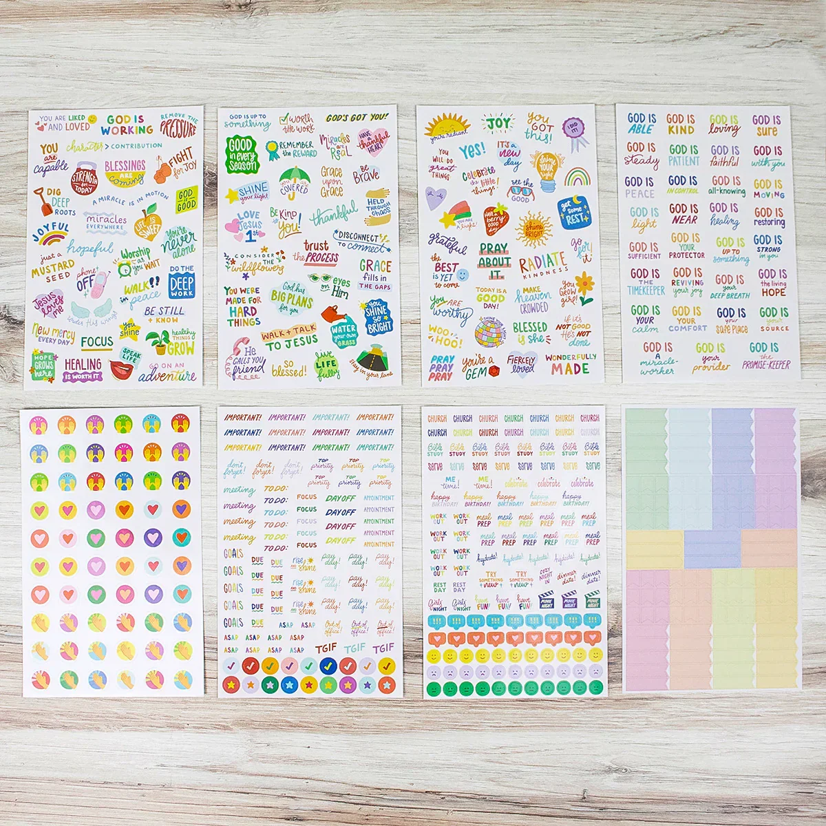 Planner Stickers | Rooted in Faith – Cleerely Stated x bloom - Image 14