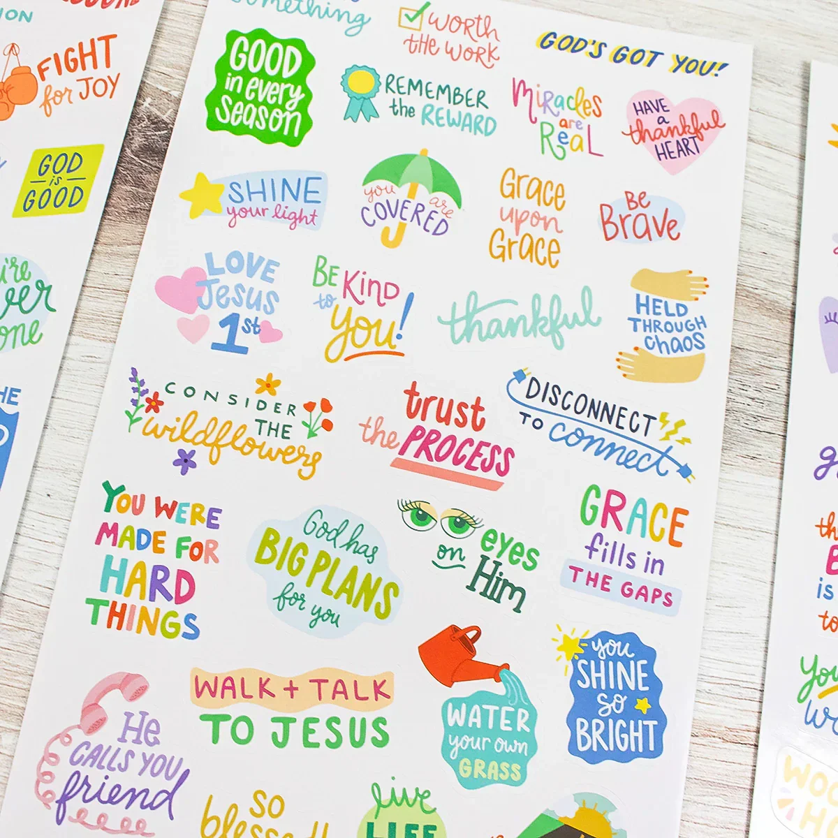 Planner Stickers | Rooted in Faith – Cleerely Stated x bloom - Image 16