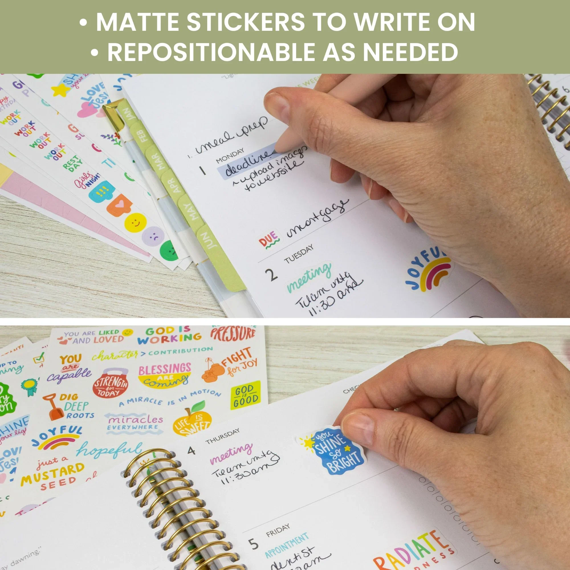 Planner Stickers | Rooted in Faith – Cleerely Stated x bloom - Image 8