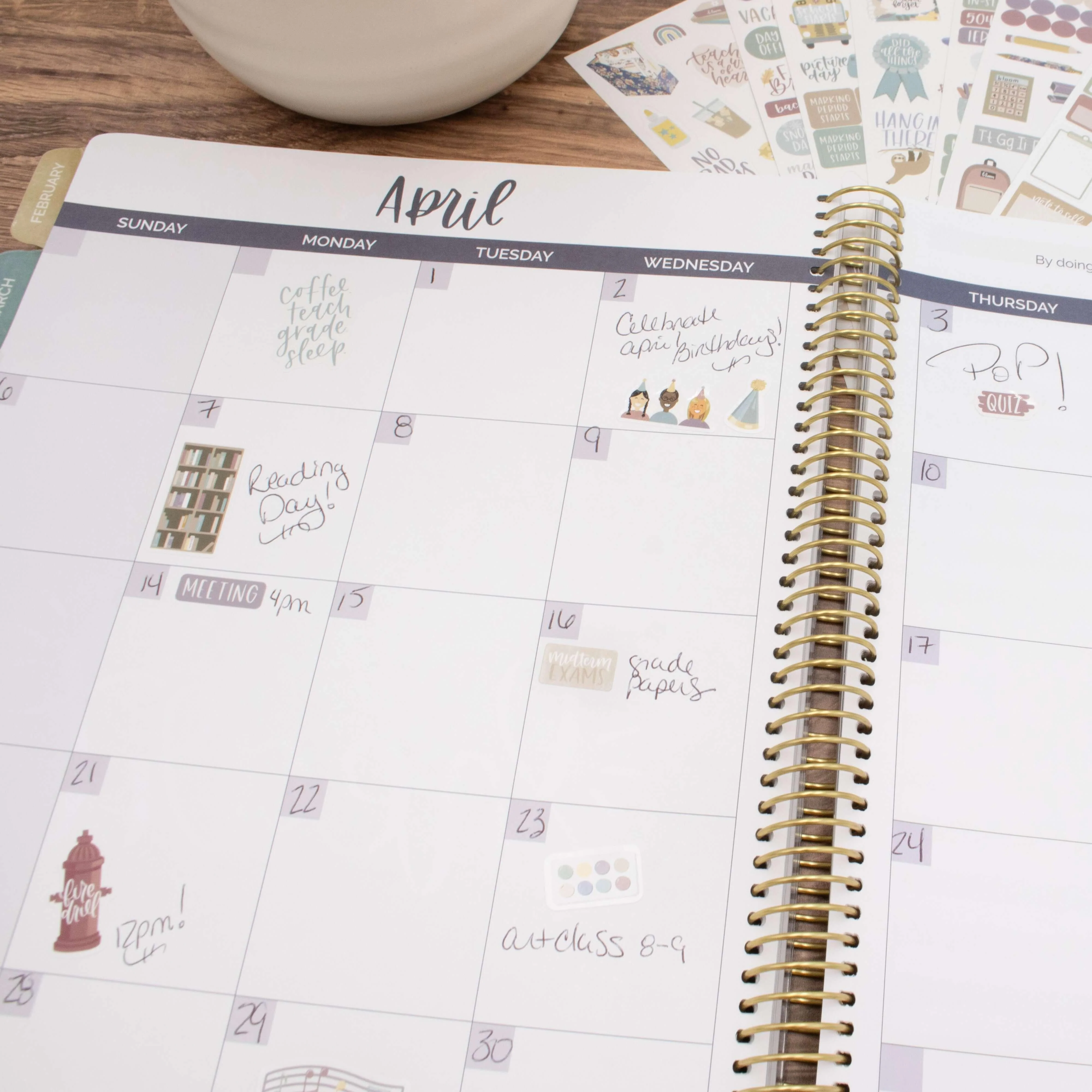Planner Stickers | Teacher Pack | Cool Tones - Image 17