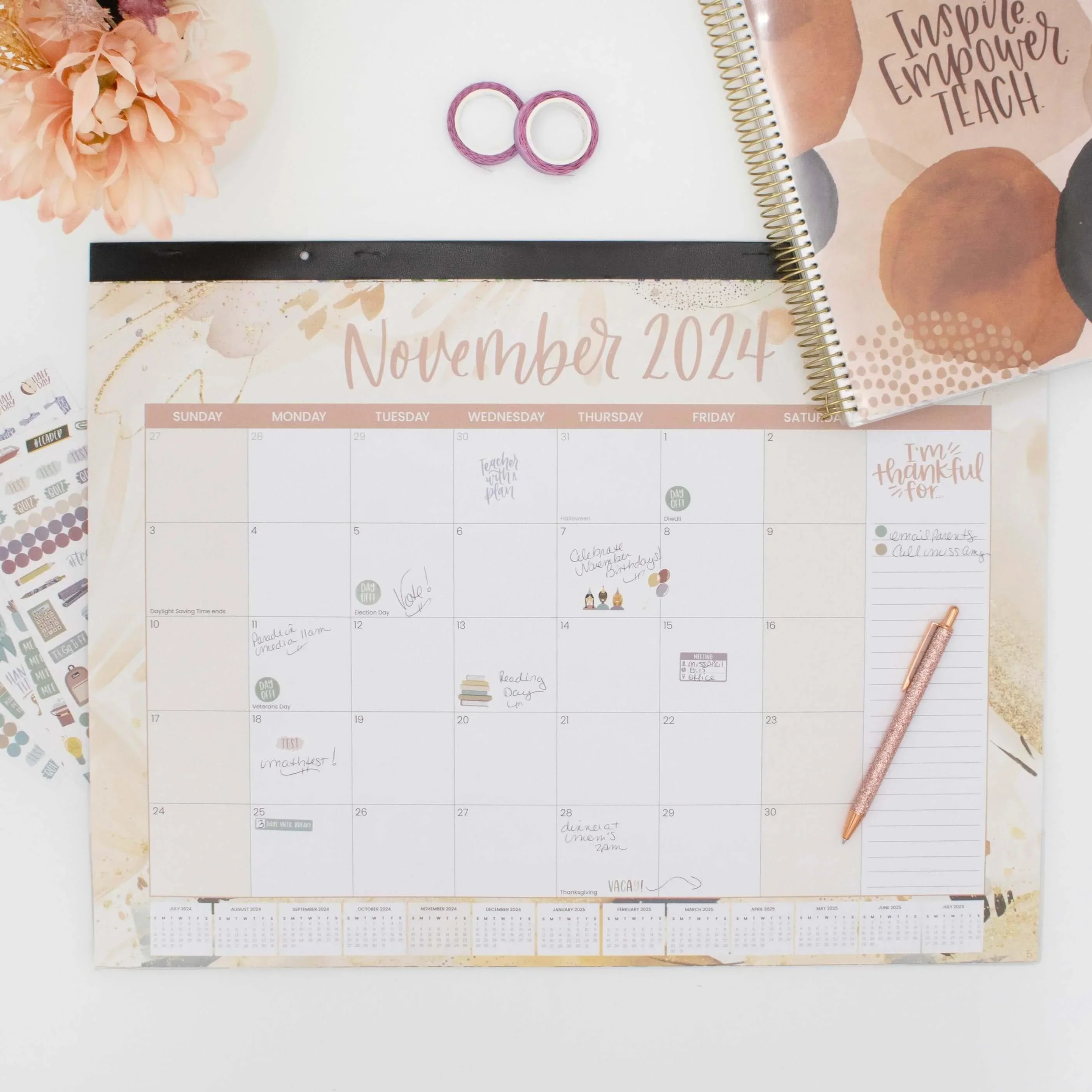 Planner Stickers | Teacher Pack | Cool Tones - Image 20