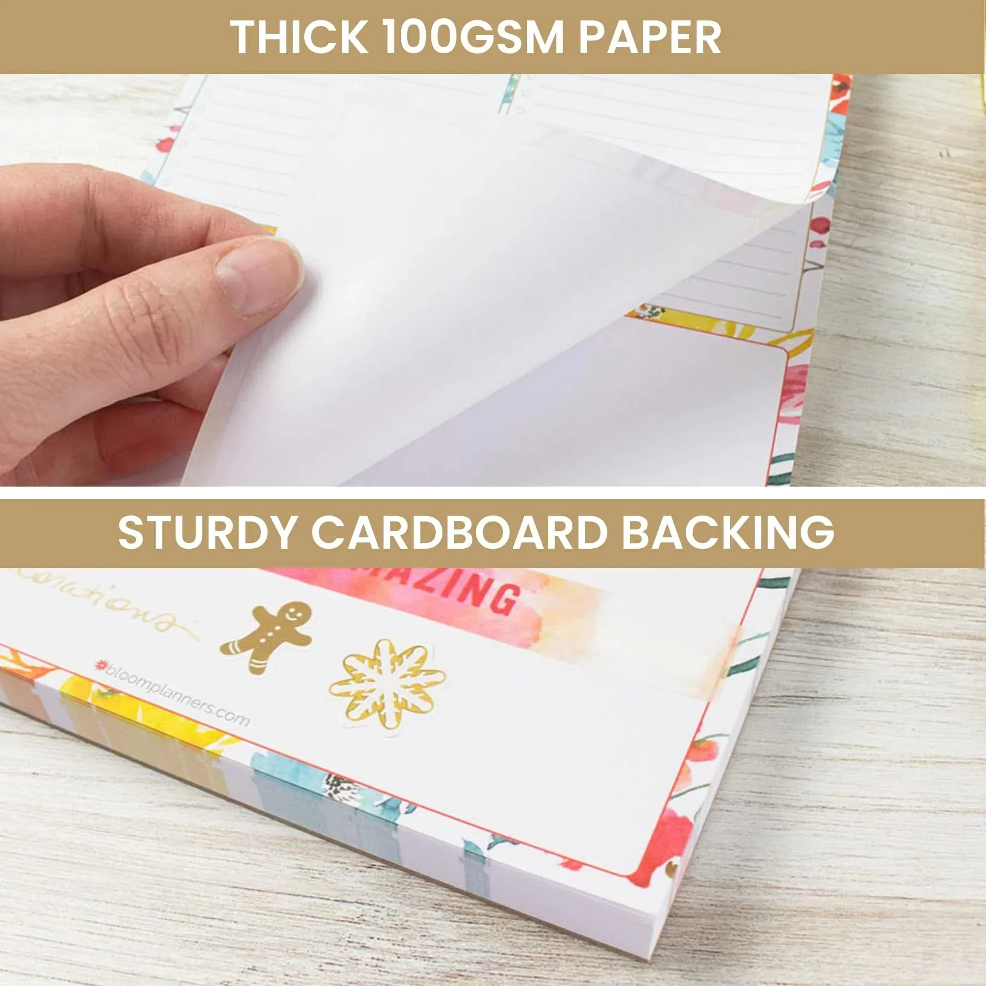 Planning Pad, 6" x 9", Teacher To-Do List, Happy Blooms - Image 5