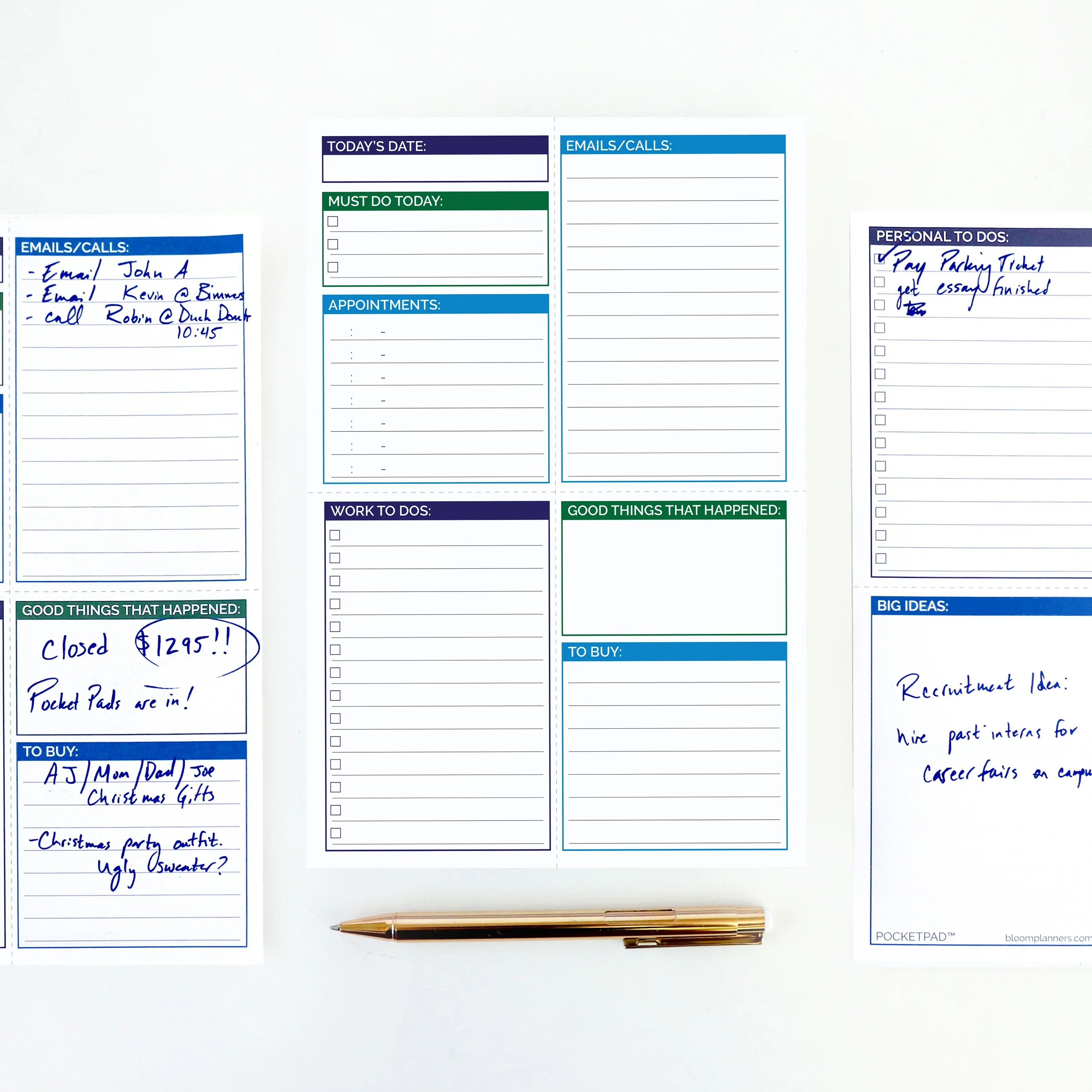 Planning Pad, 6" x 9", Double Sided Pocket Pad - Image 9