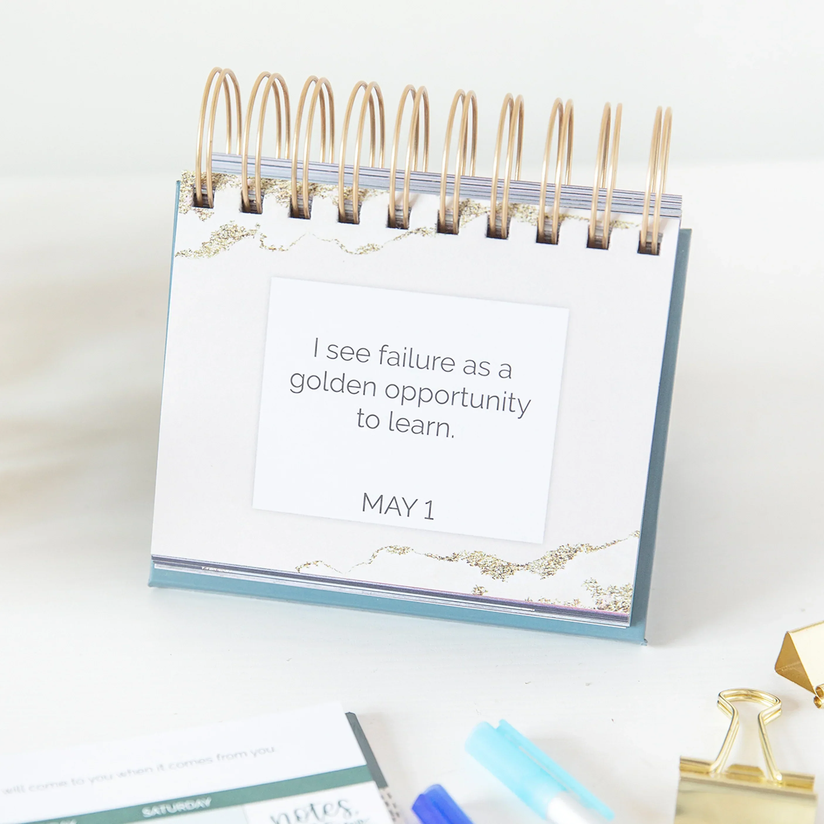 Inspirational Perpetual Desk Easel, Positive Affirmations - Image 10