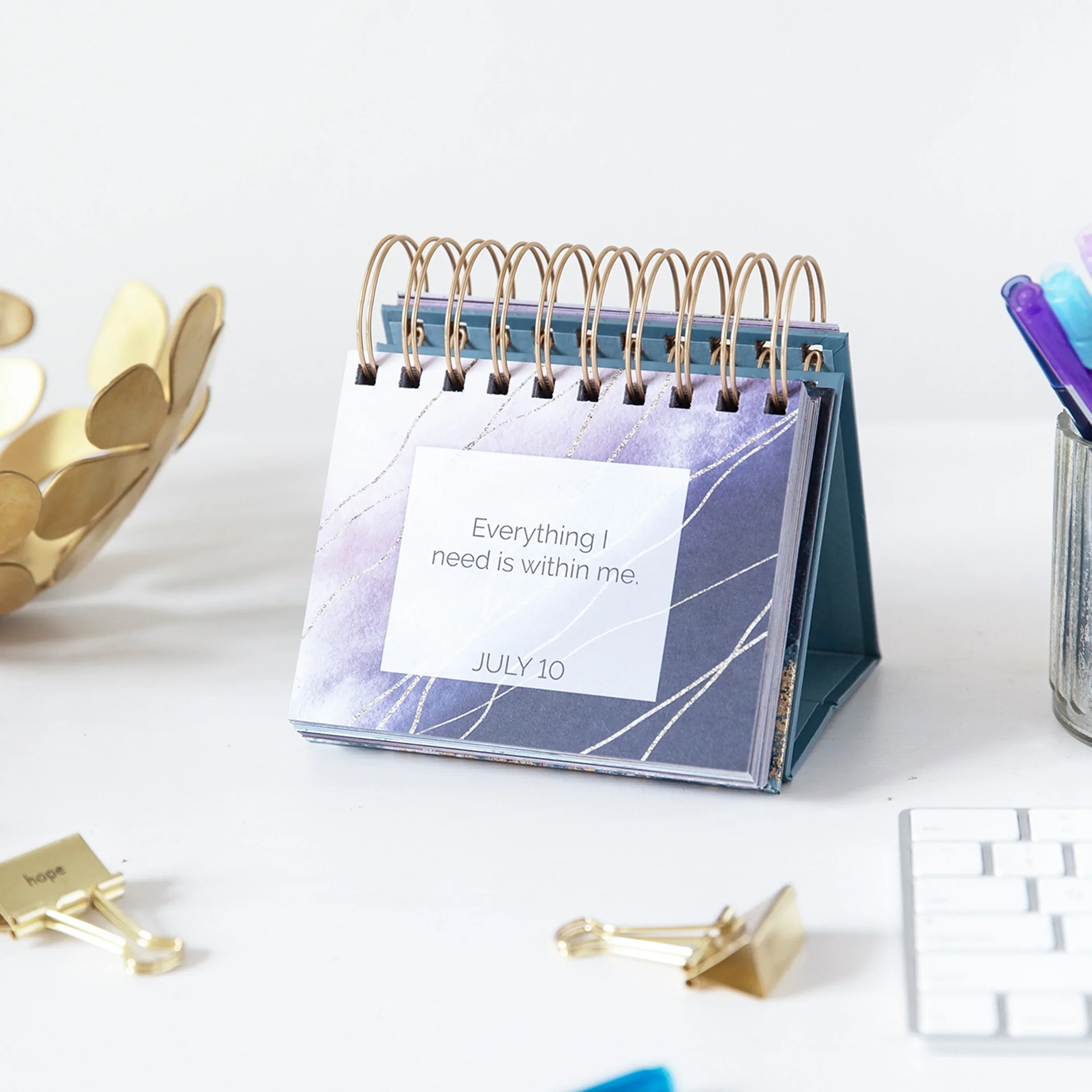 Inspirational Perpetual Desk Easel, Positive Affirmations - Image 12