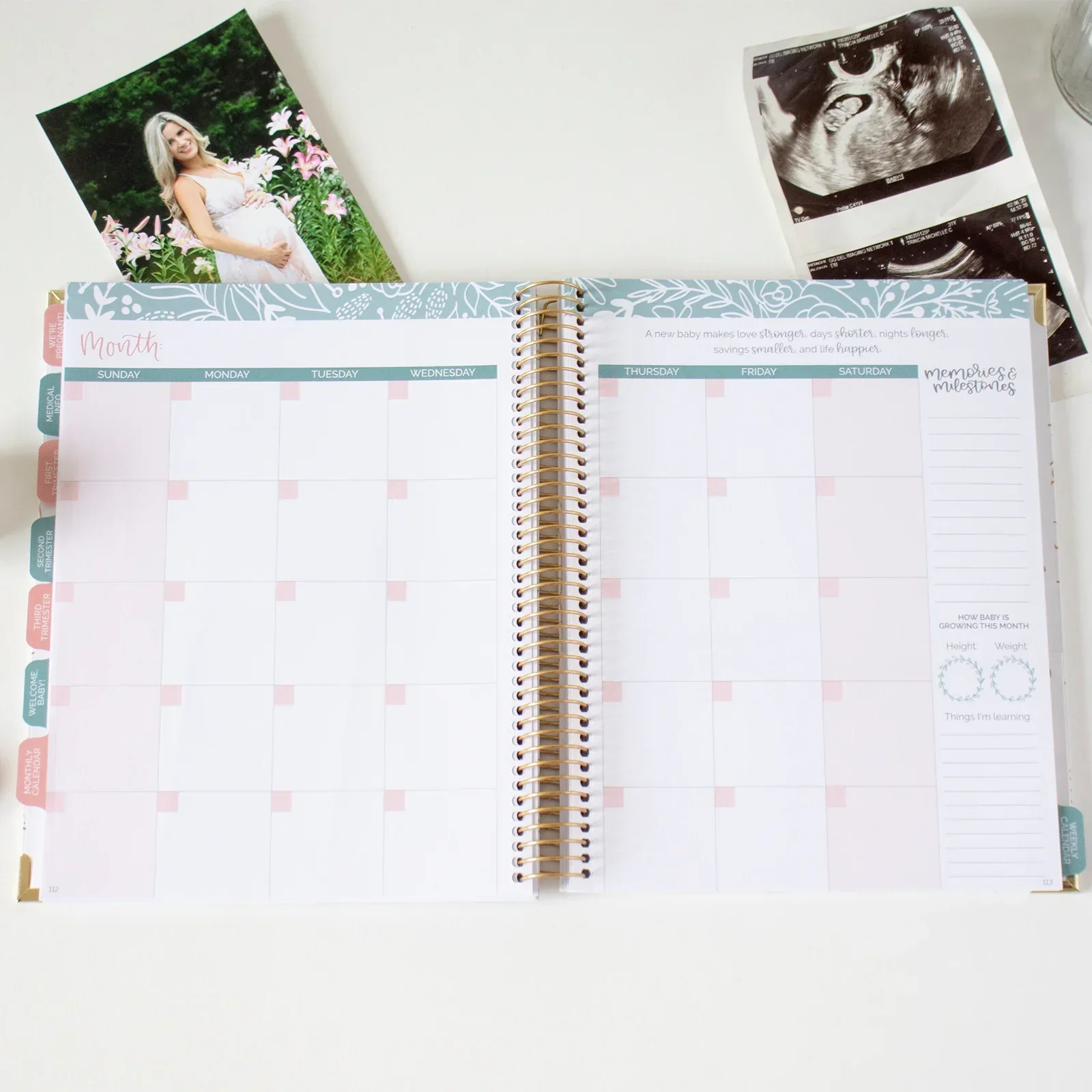 Pregnancy & Baby's First Year Planner & Calendar, The Story of You - Image 21