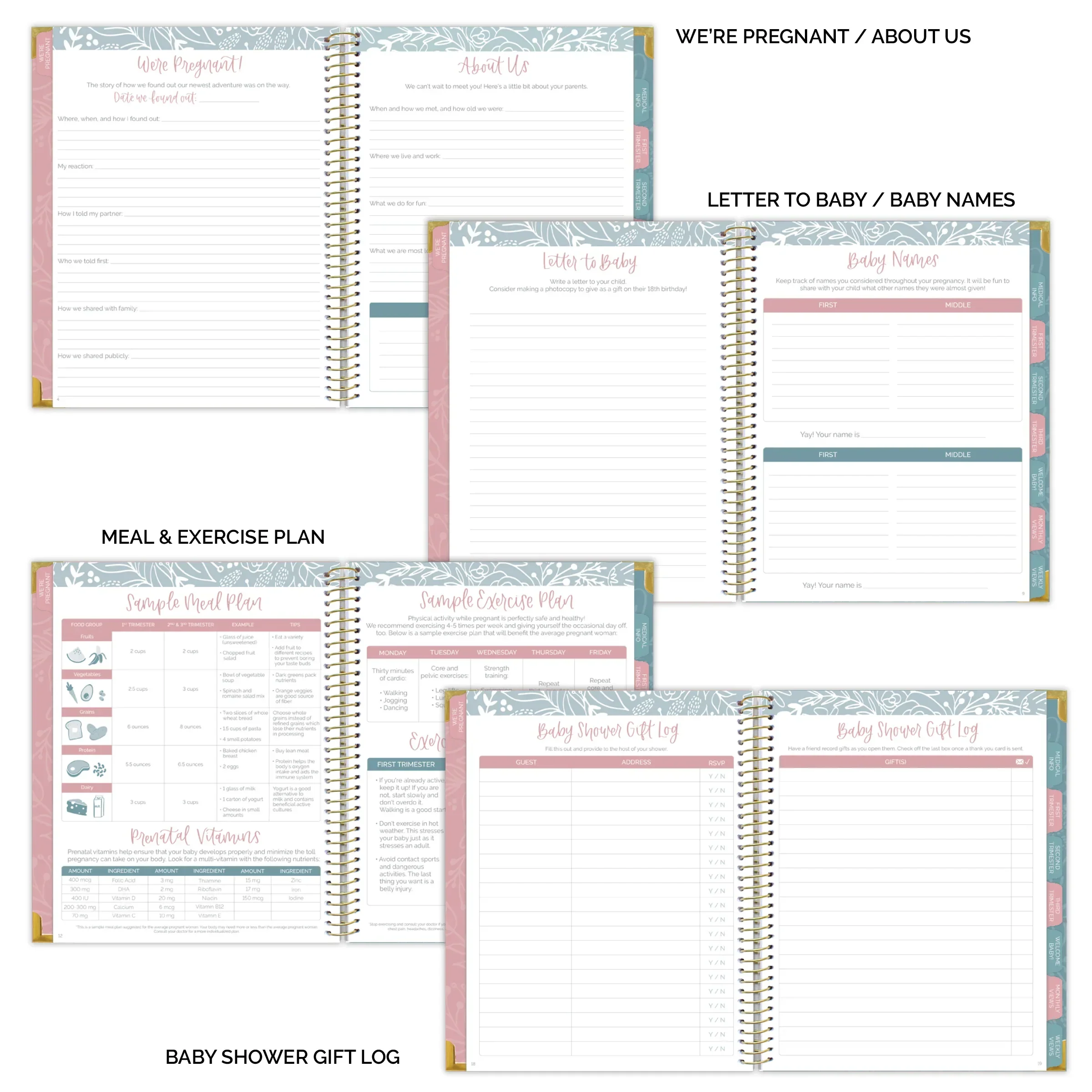 Pregnancy & Baby's First Year Planner & Calendar, The Story of You - Image 7