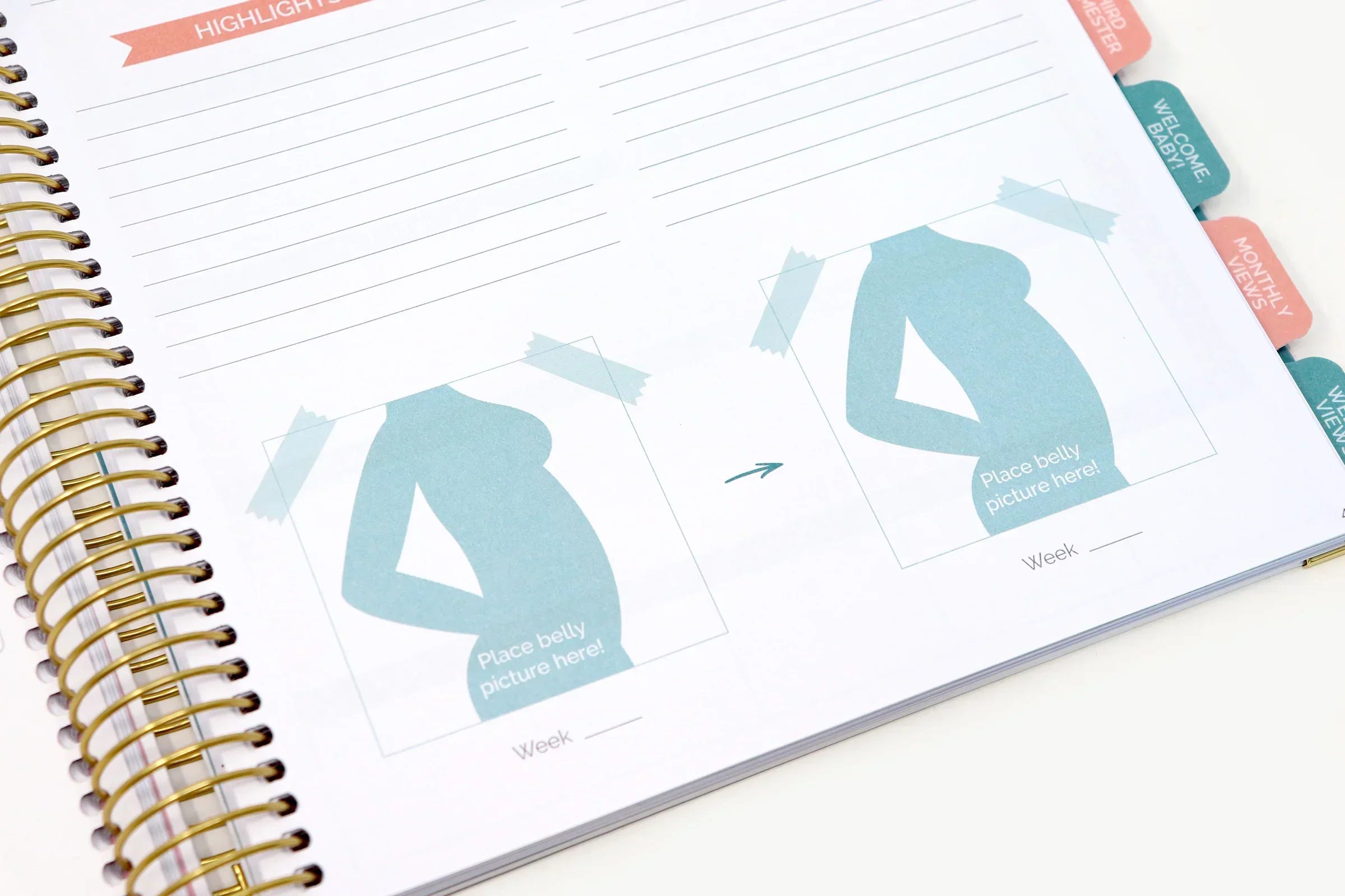 Pregnancy & Baby's First Year Planner & Calendar, Planning for Joy® - Image 13