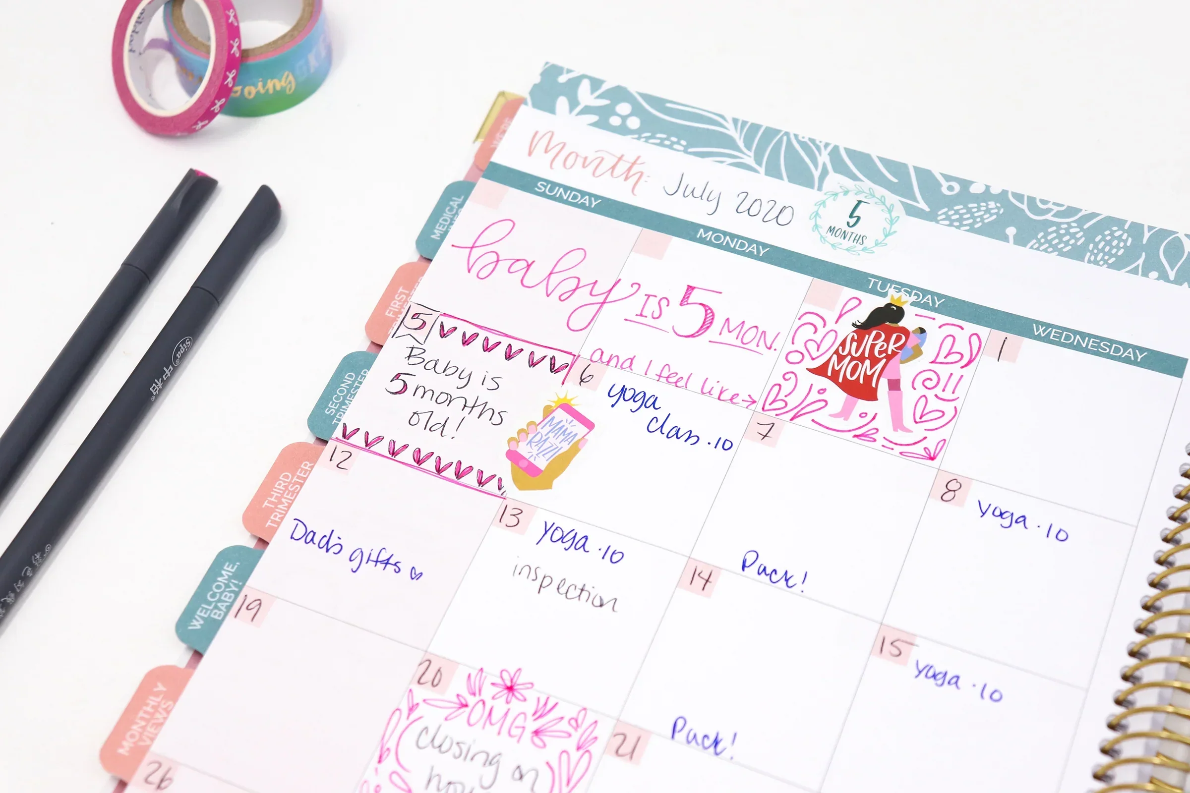 Pregnancy & Baby's First Year Planner & Calendar, Planning for Joy® - Image 16