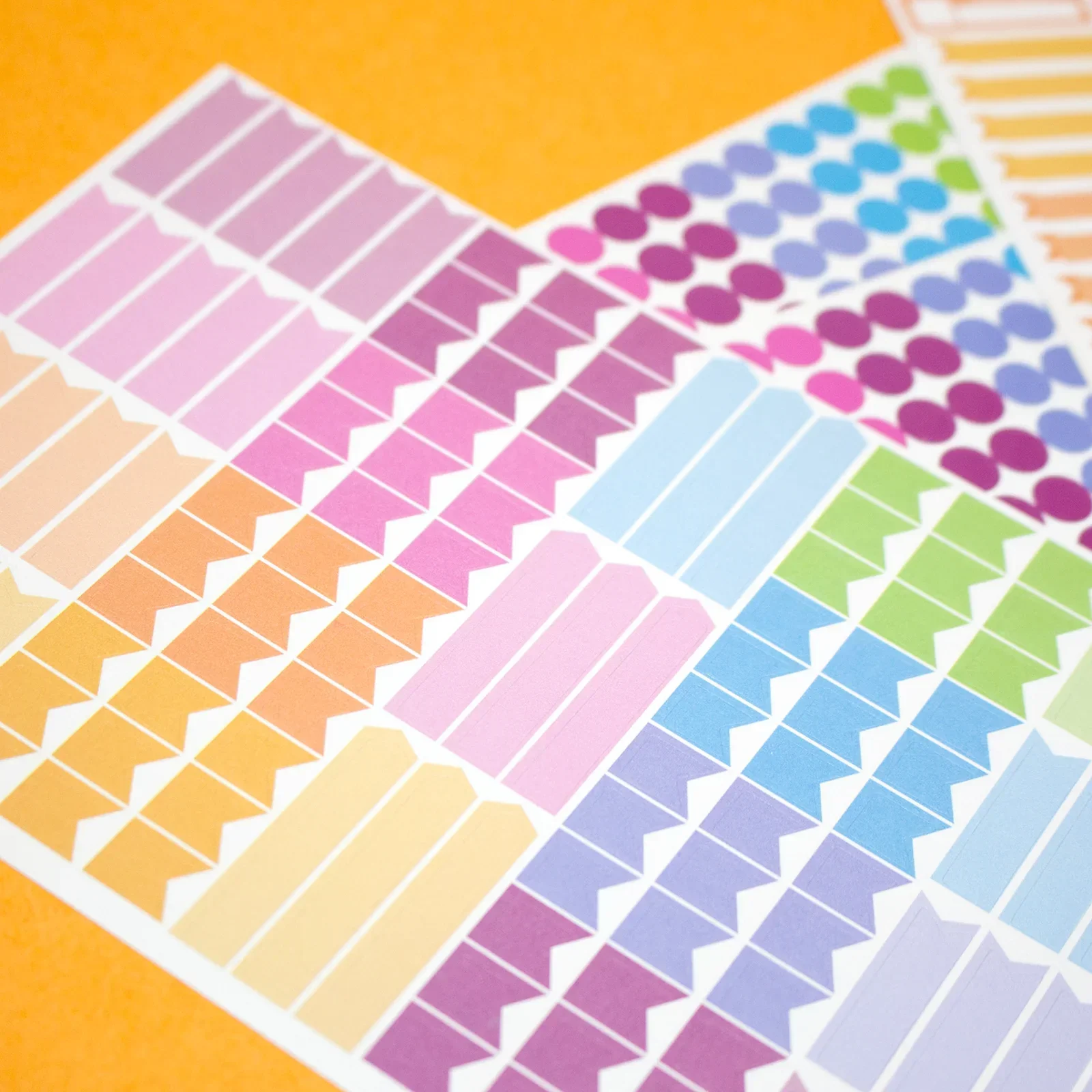 Planner Stickers, Color Coding Pack, Bright - Image 14