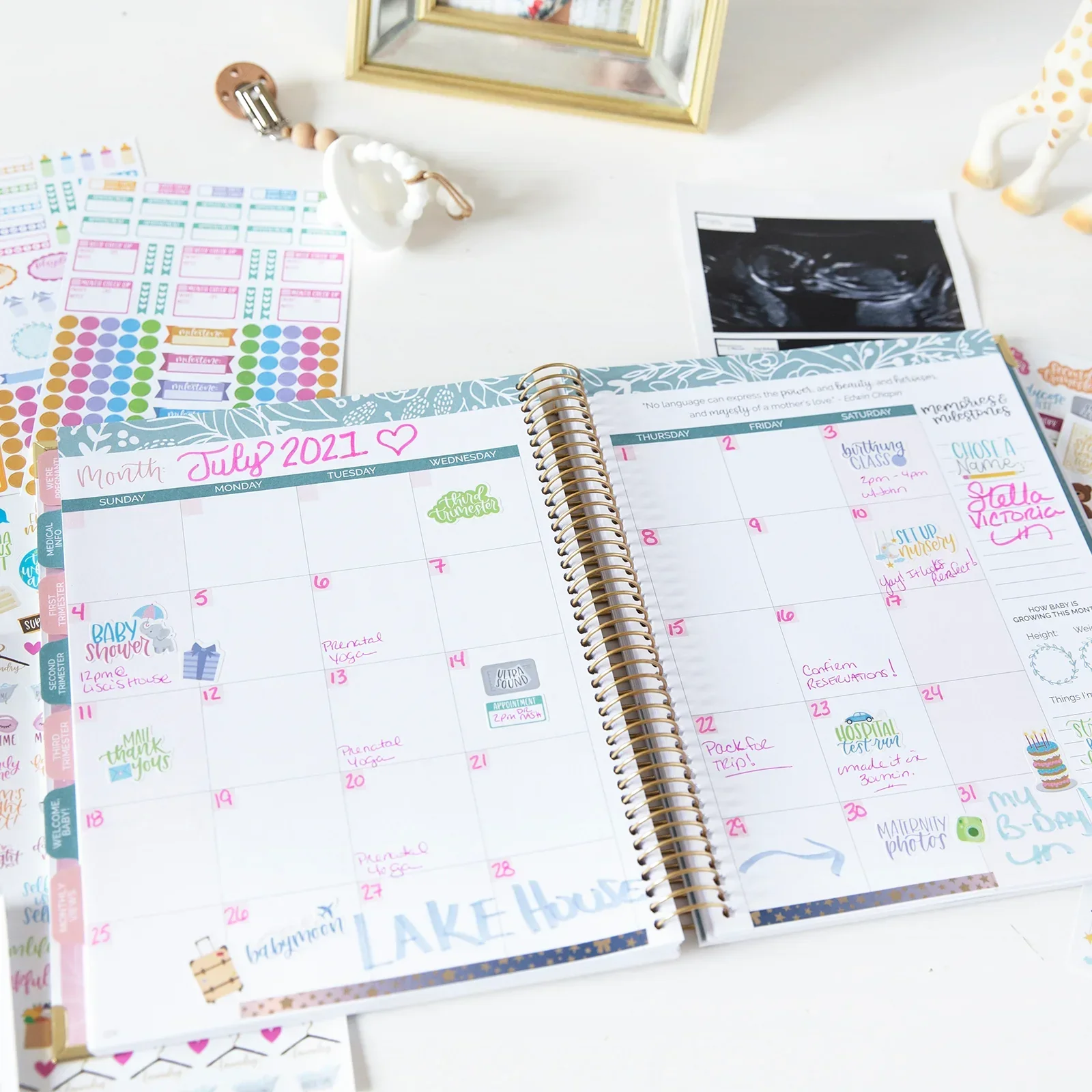 Planner Stickers | Pregnancy & Baby’s First Year - Image 17