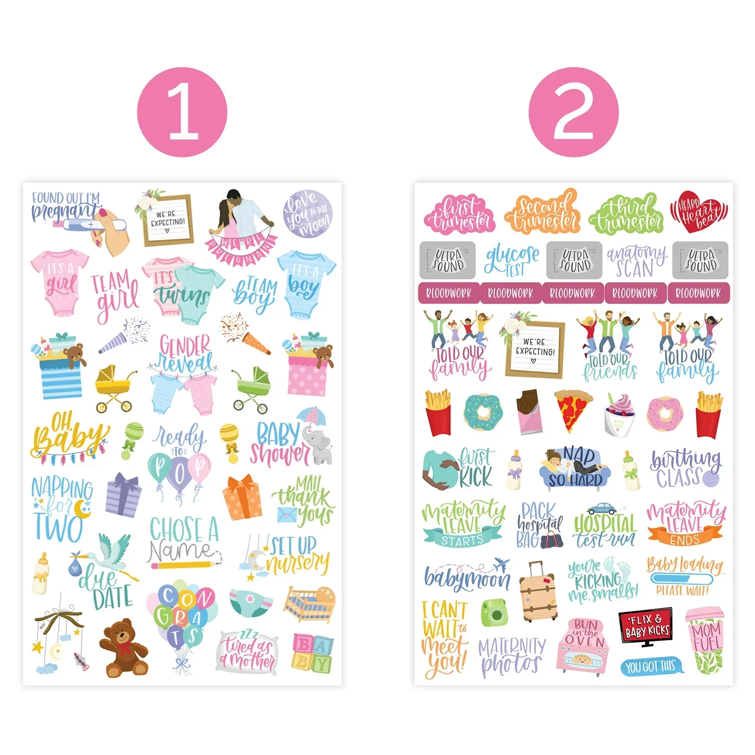 Planner Stickers | Pregnancy & Baby’s First Year - Image 4
