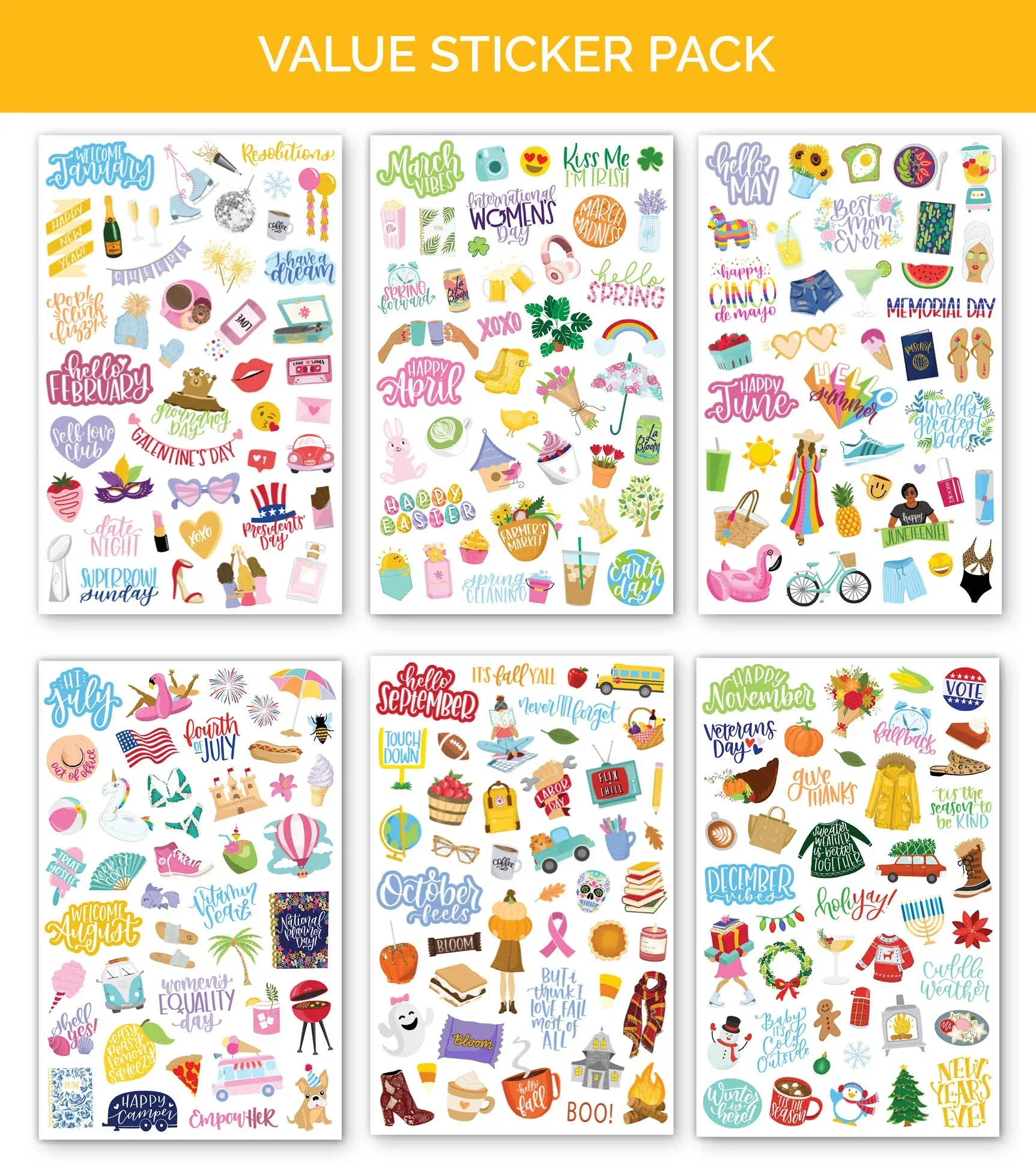 Planner Sticker Value Pack | Classic - Image 5