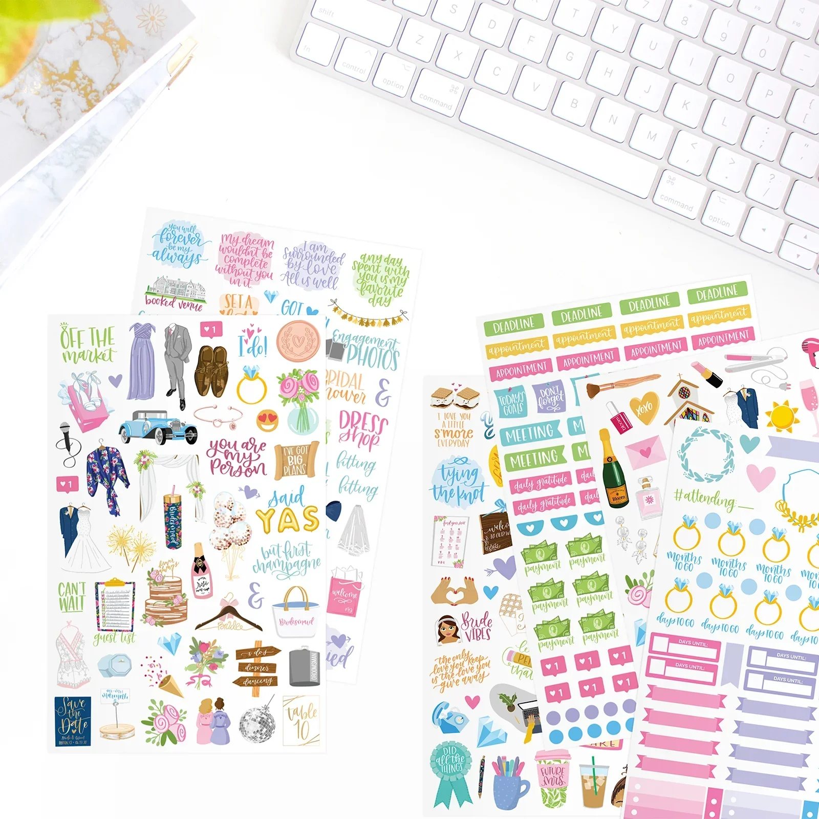 Planner Stickers | Wedding Planning Pack - Image 10