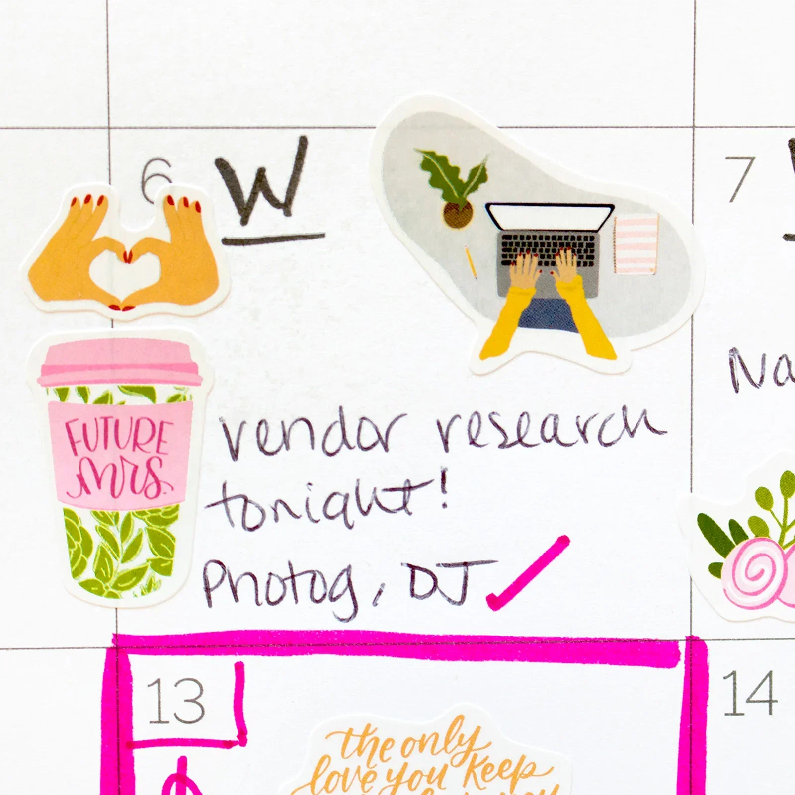 Planner Stickers | Wedding Planning Pack - Image 12