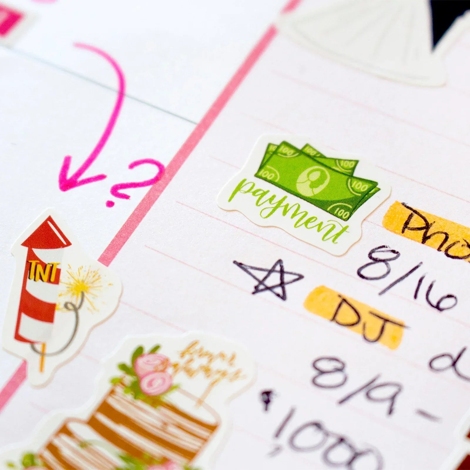 Planner Stickers | Wedding Planning Pack - Image 14