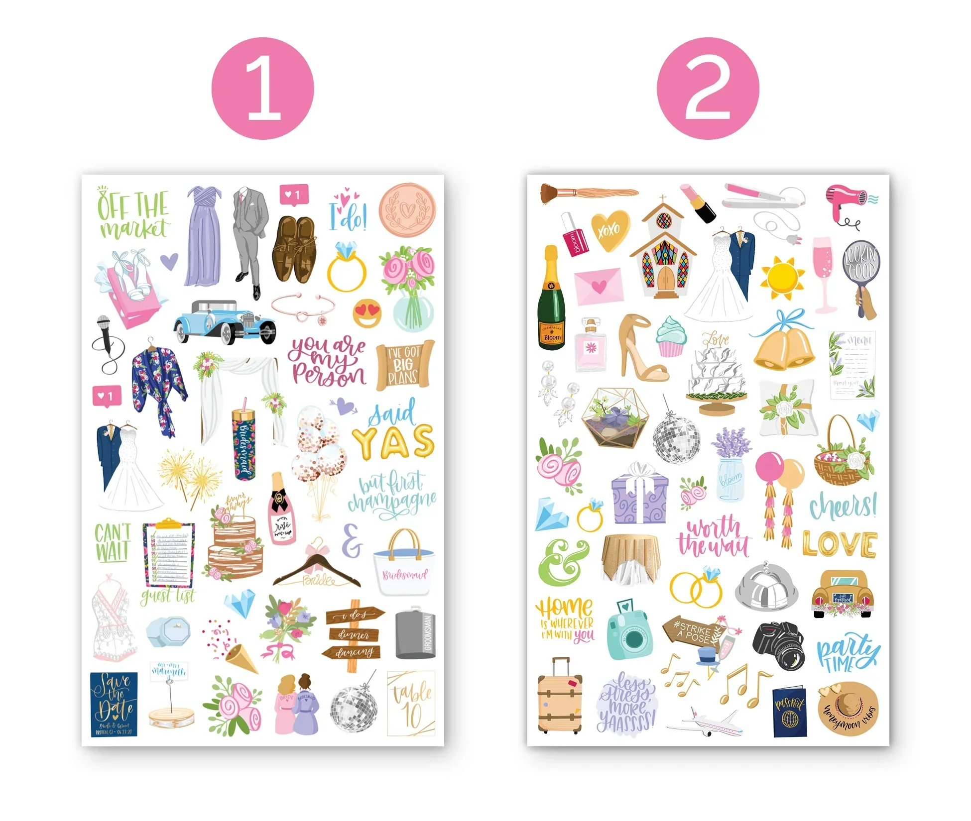 Planner Stickers | Wedding Planning Pack - Image 5