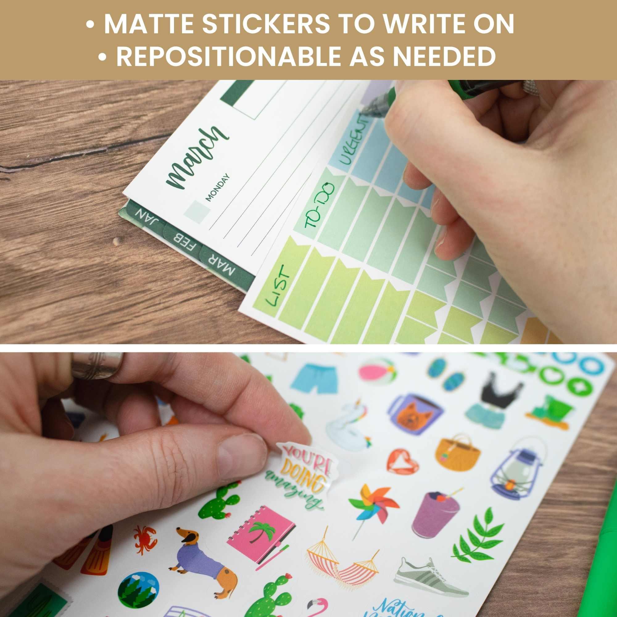 Planner Sticker Value Pack | Monthly Celebrations – Bright - Image 7