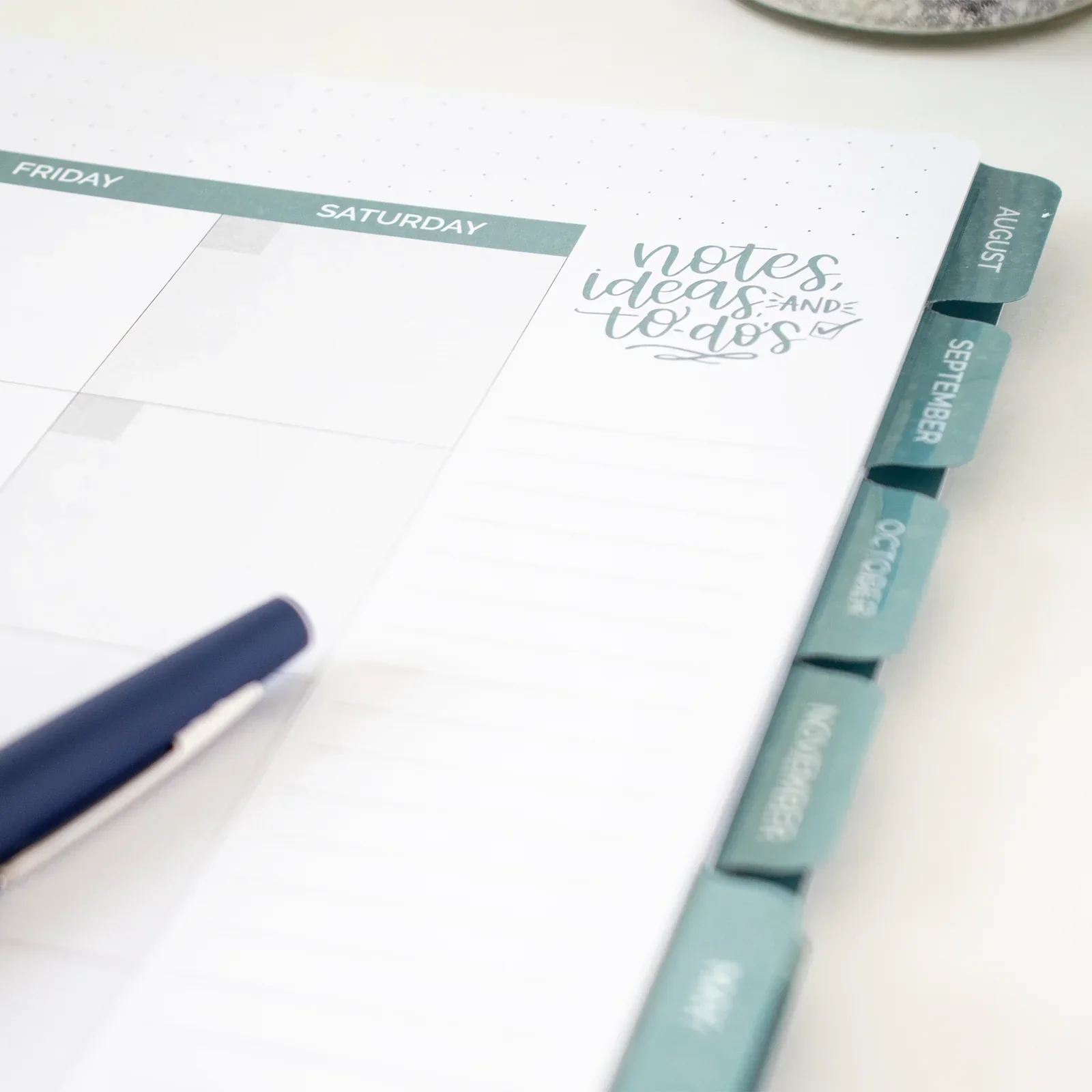 Undated Ultimate Planner & Calendar, Interchangeable Cover V1 - Image 17
